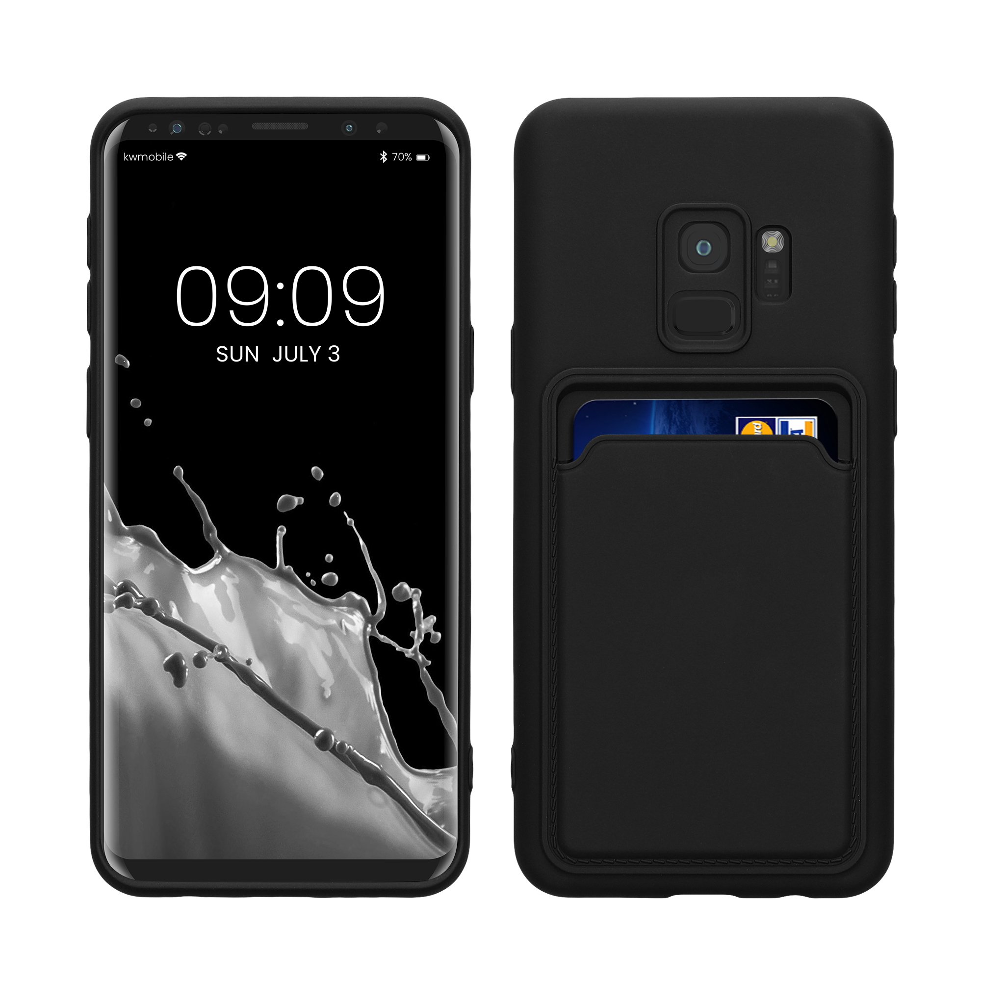 Kryt na mobil Samsung Galaxy S9 kwmobile černá