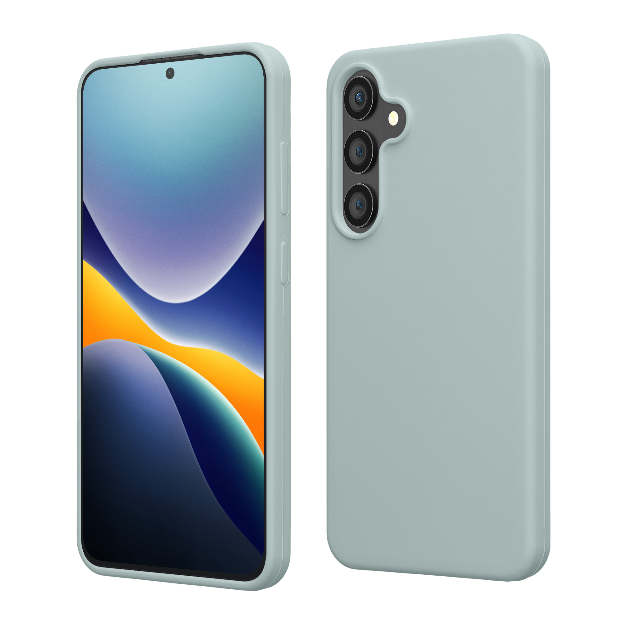 Silikonový kryt na mobil Galaxy S23 FE kwmobile mátová Cool Mint