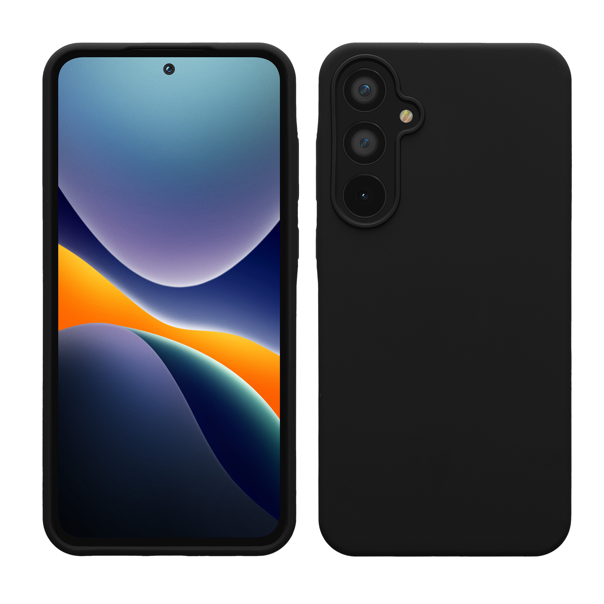 Kryt na mobil Samsung Galaxy A55 5G kwmobile TPU Černá