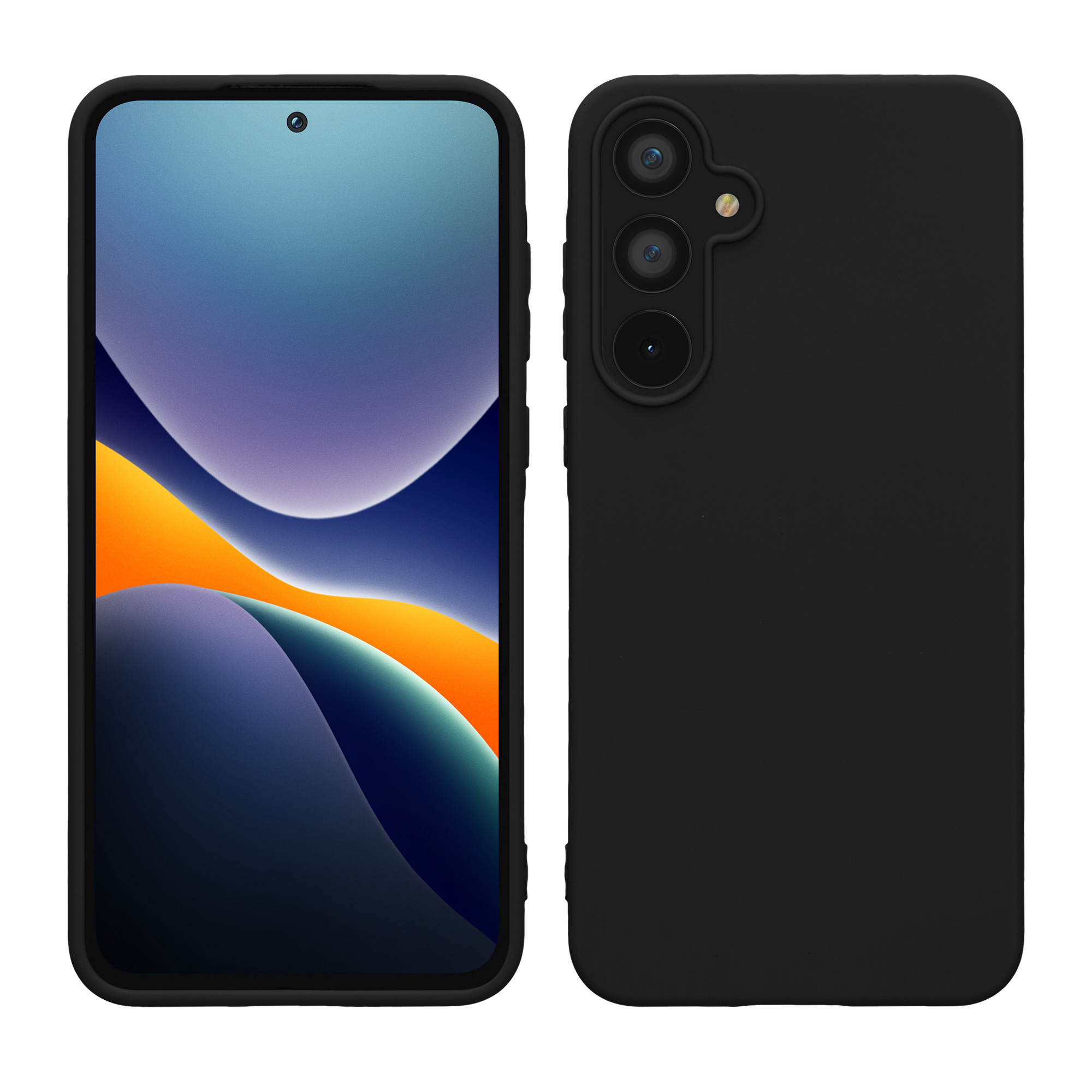 Kryt na mobil Samsung Galaxy A55 5G kwmobile TPU Černá