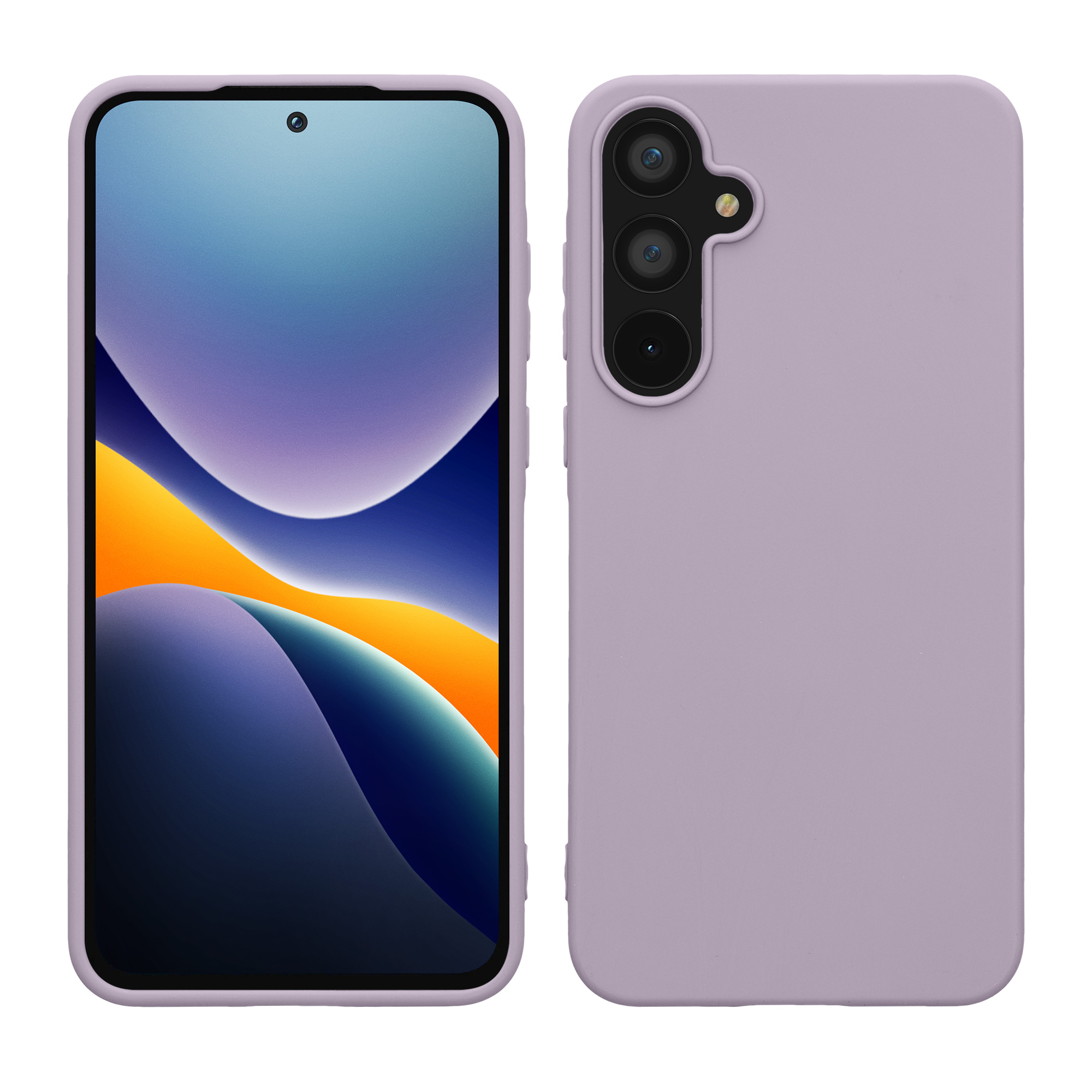 Kryt na mobil Samsung Galaxy A55 5G kwmobile TPU Levandulová