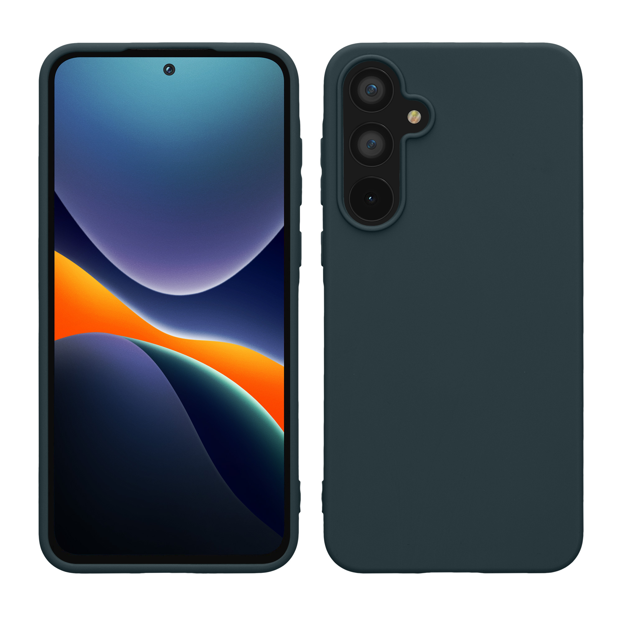 Kryt na mobil Samsung Galaxy A55 5G kwmobile TPU Tmavě břidlicová