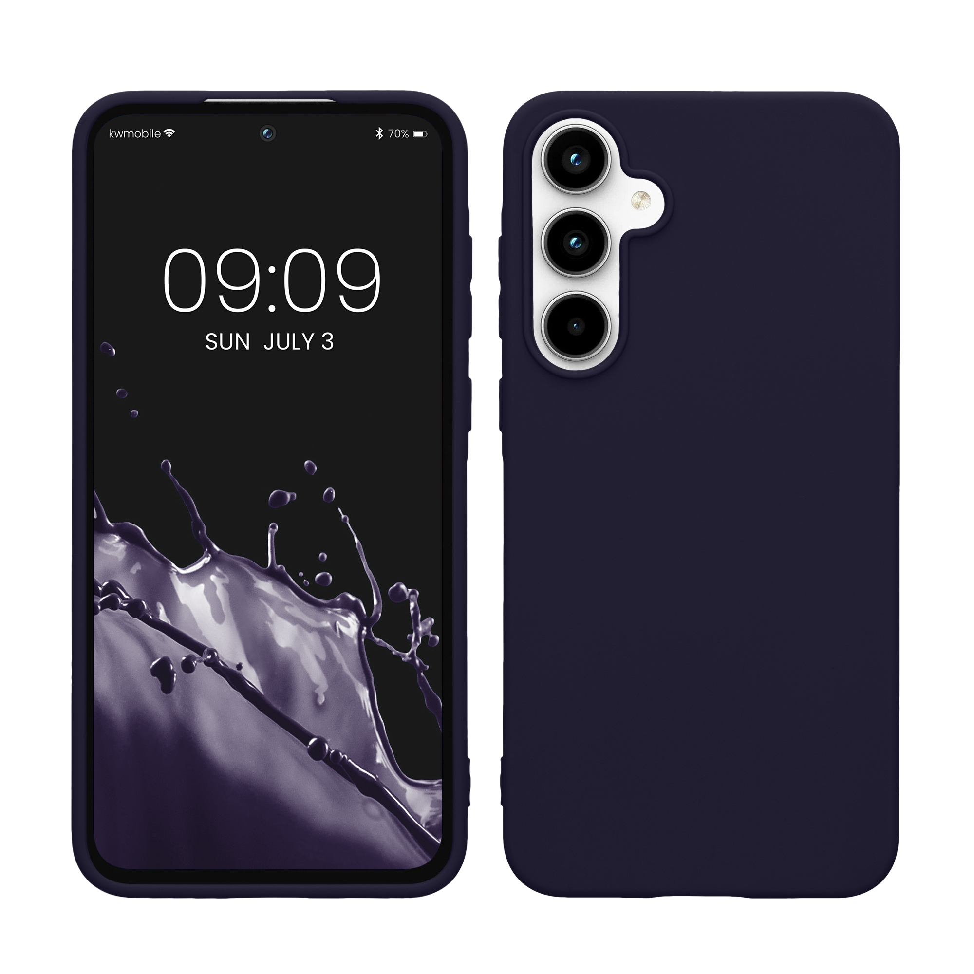 Kryt na mobil Samsung Galaxy A55 5G kwmobile TPU Hluboký oceán
