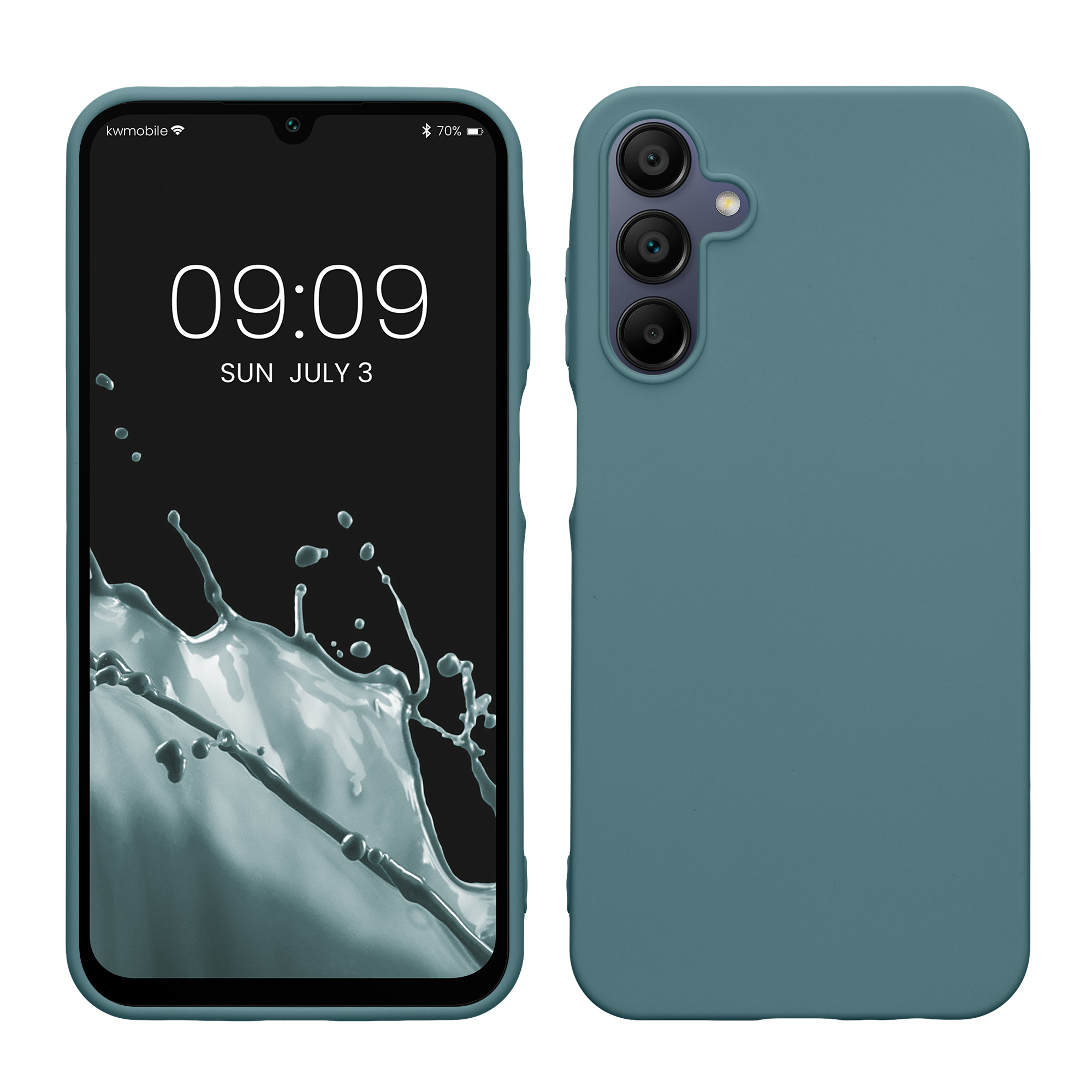 Kryt na mobil Samsung Galaxy A15 5G kwmobile TPU Arktická noc