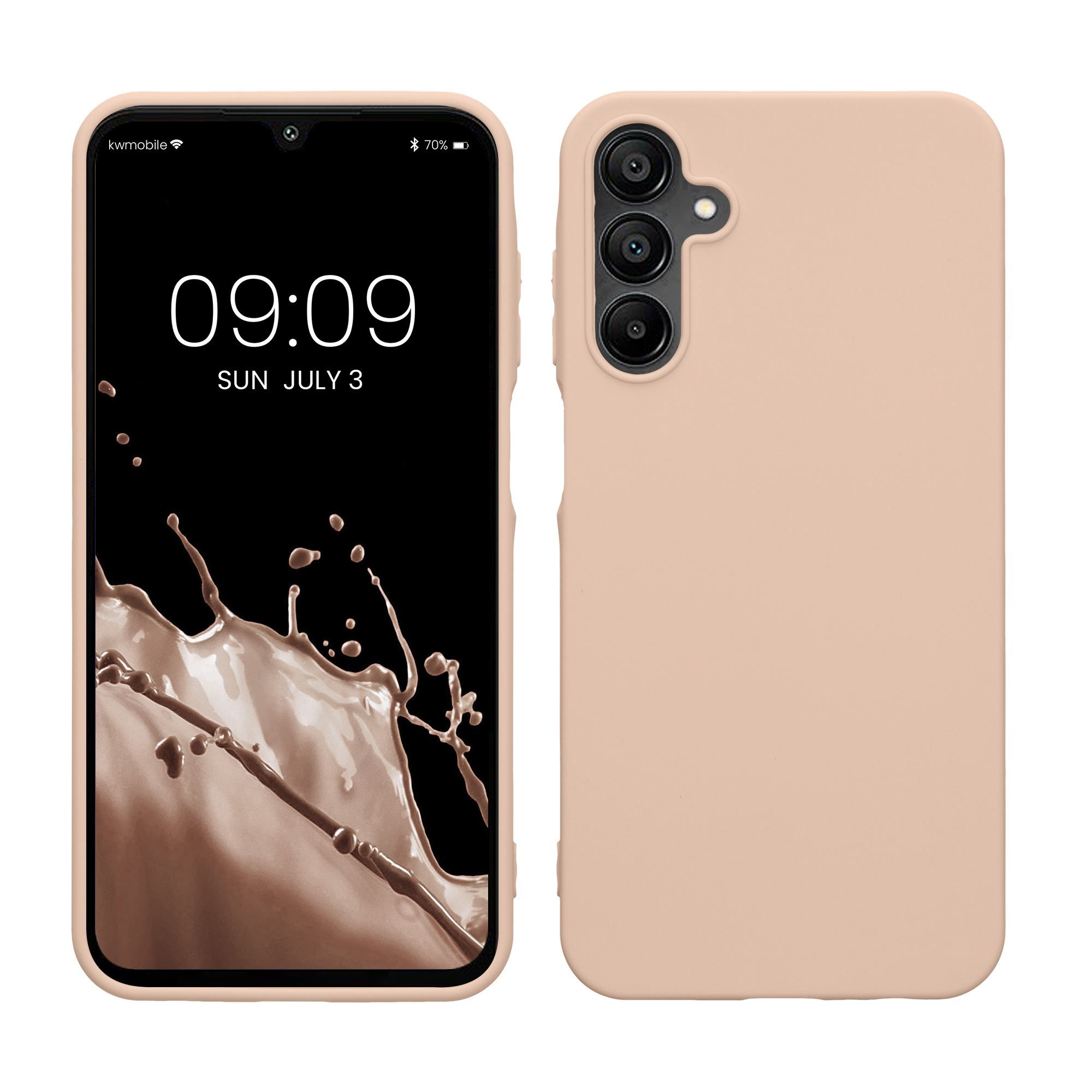 Kryt na mobil Samsung Galaxy A15 5G kwmobile TPU Kokosový vír