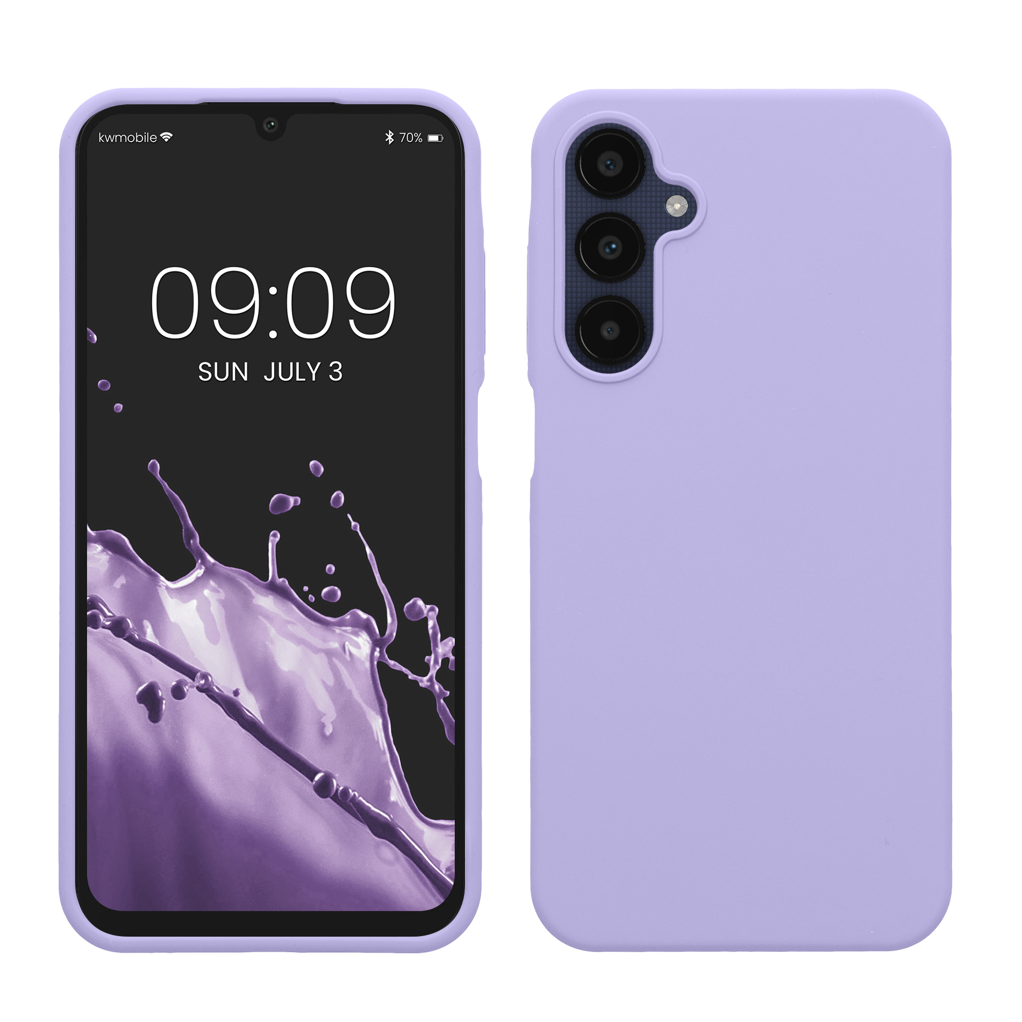 Kryt na mobil Samsung Galaxy A25 kwmobile TPU Levandulová