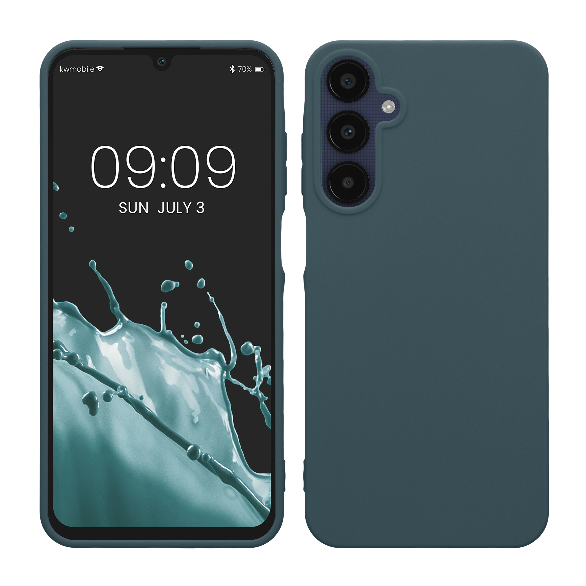 Kryt na mobil Samsung Galaxy A25 kwmobile TPU Tmavě břidlicová