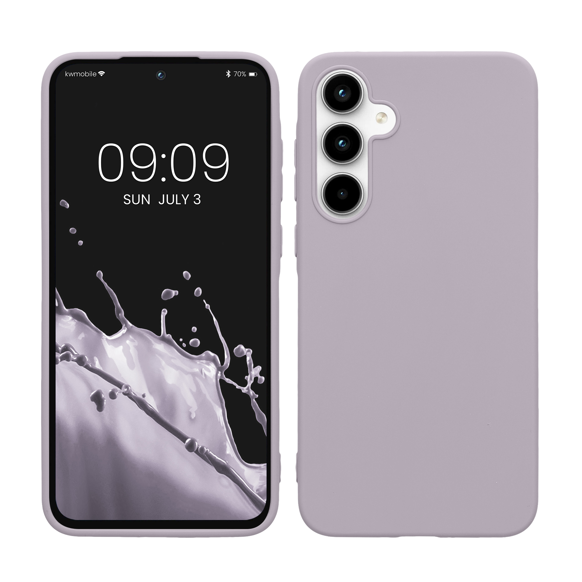 Kryt na mobil Samsung Galaxy A35 kwmobile TPU levandulový