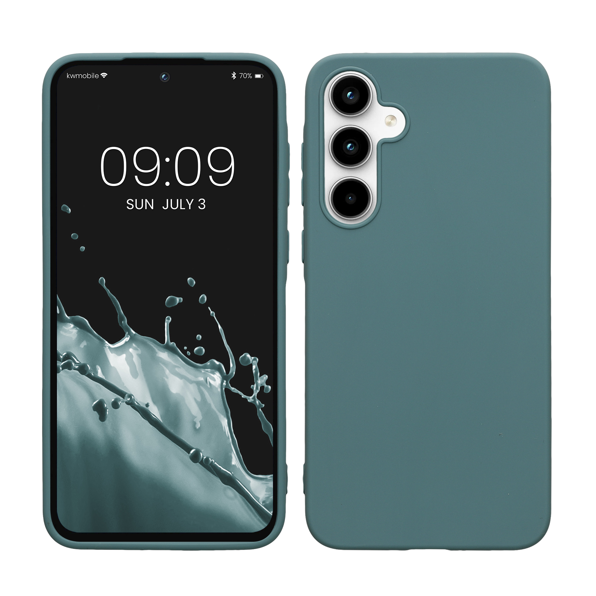 Kryt na mobil Samsung Galaxy A35 kwmobile TPU Arctic Night