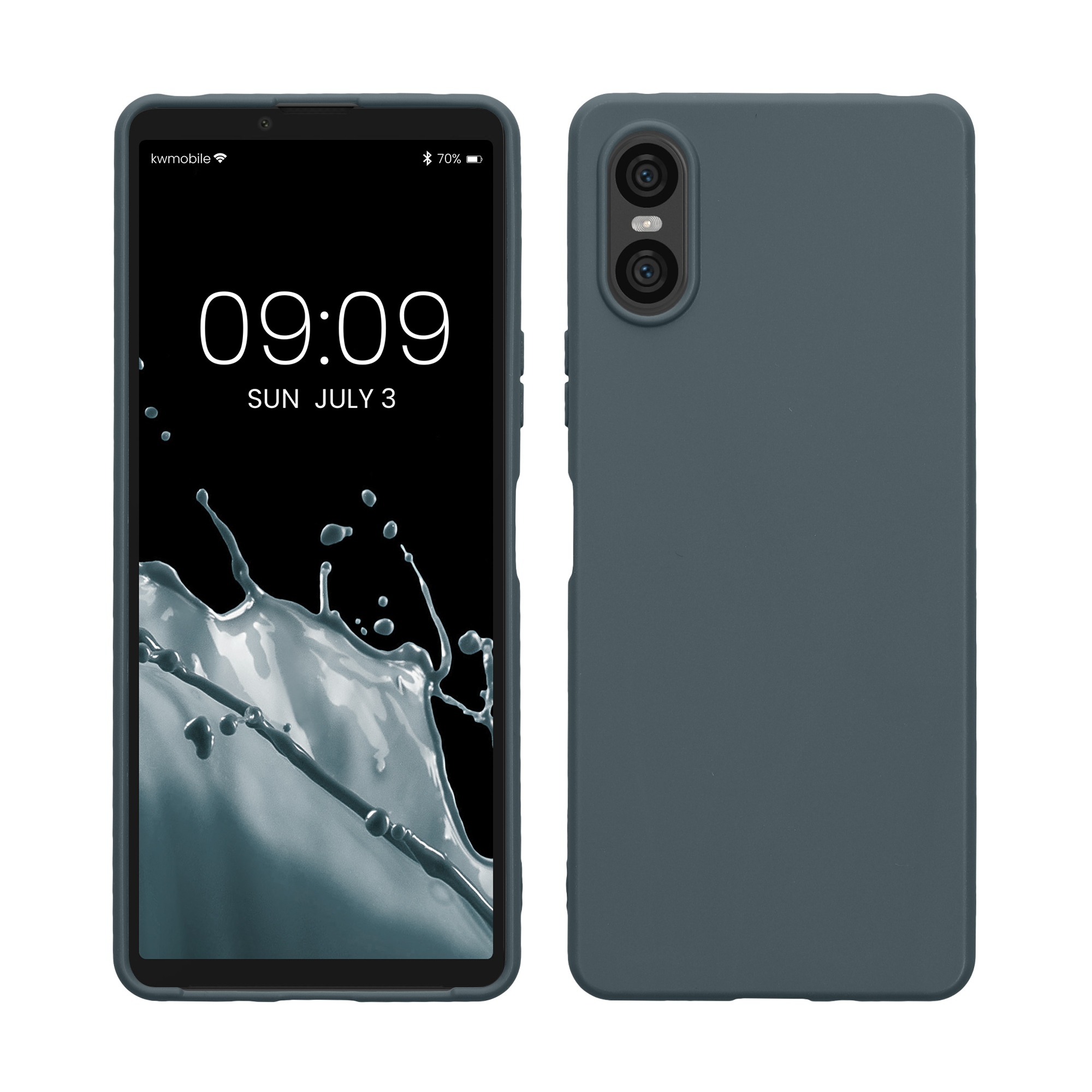Kryt na mobil kwmobile - Sony Xperia 10 VI - tmavě břidlicová