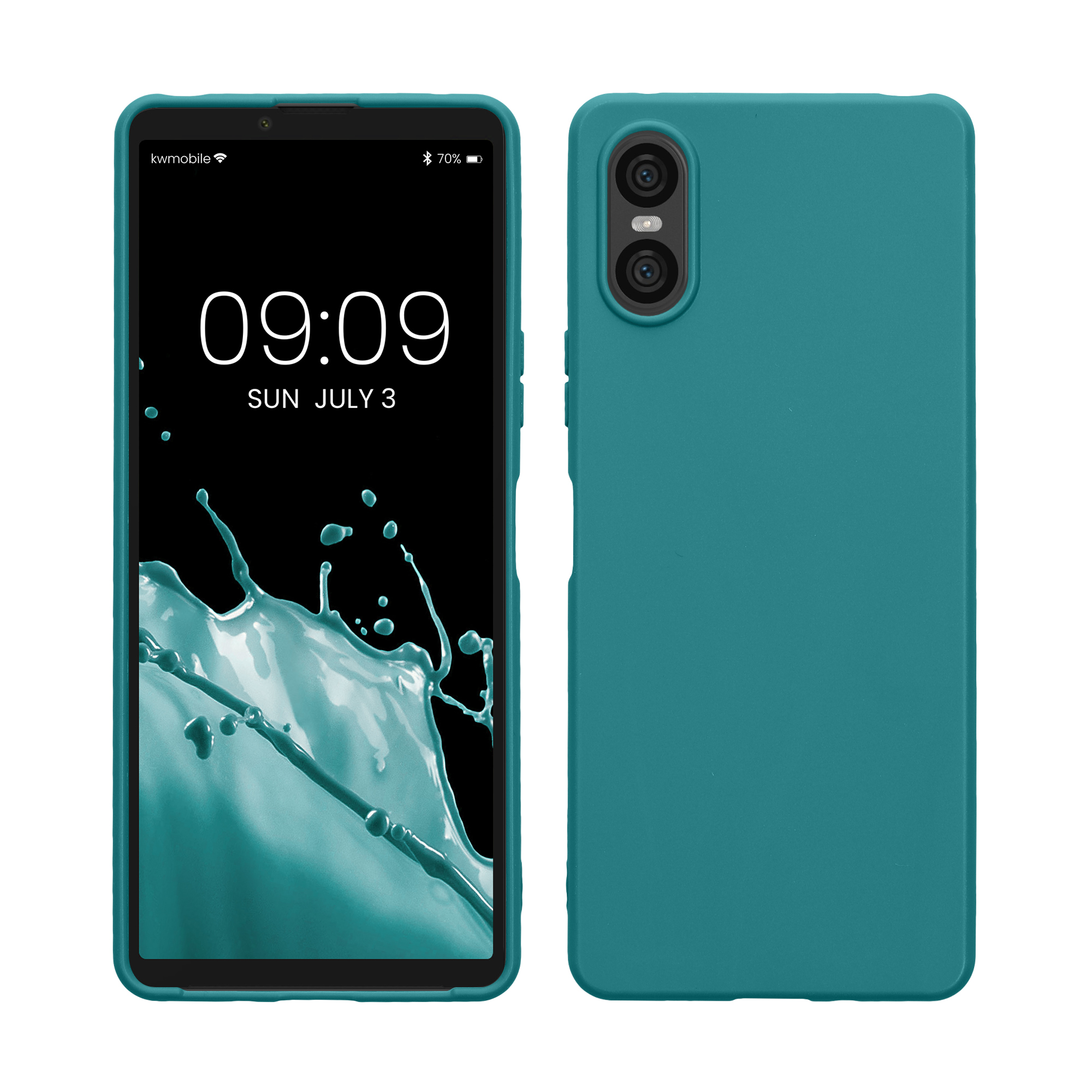 Kryt na mobil kwmobile - Sony Xperia 10 VI - matná petrolejová