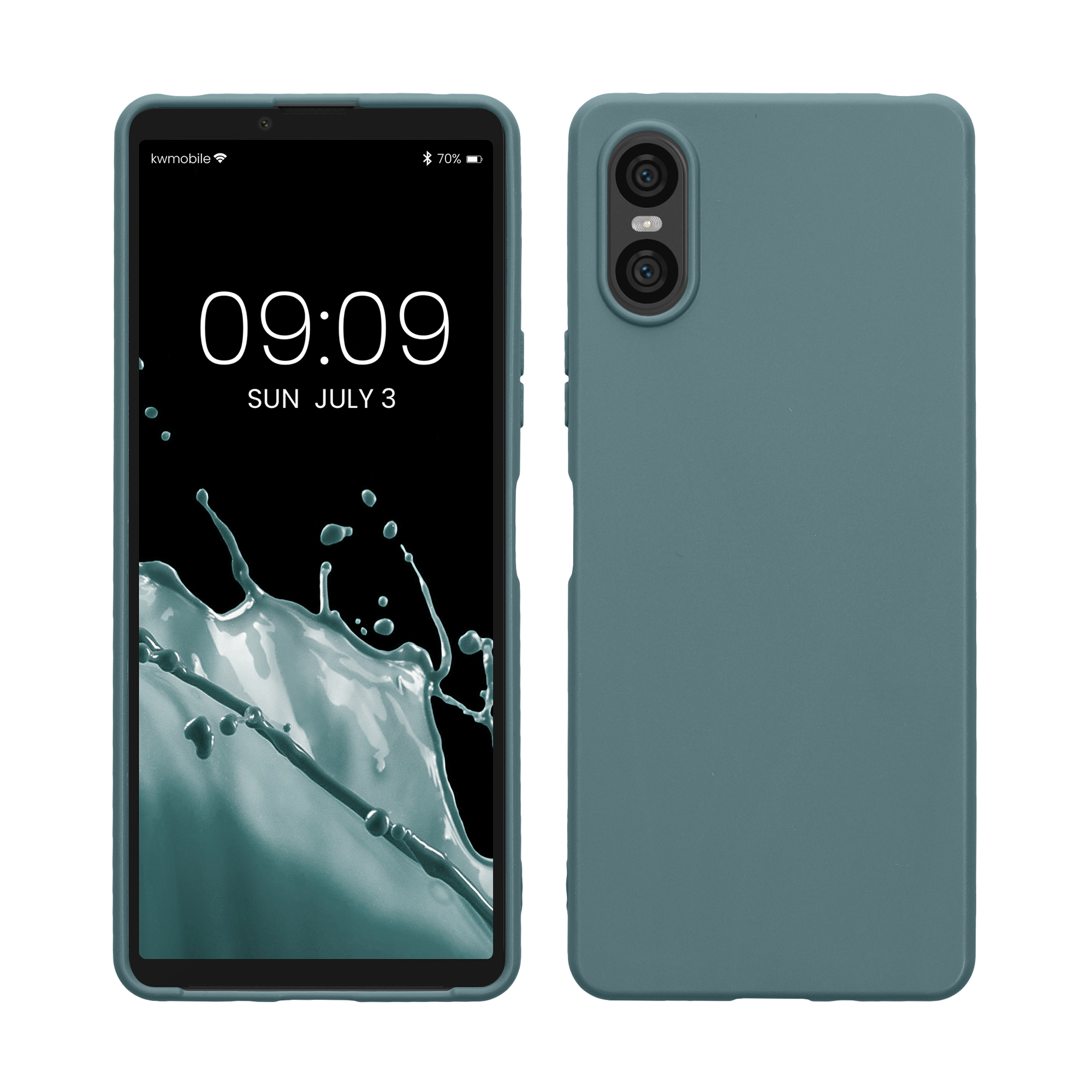 Kryt na mobil kwmobile - Sony Xperia 10 VI - tmavě modrá Arctic Night