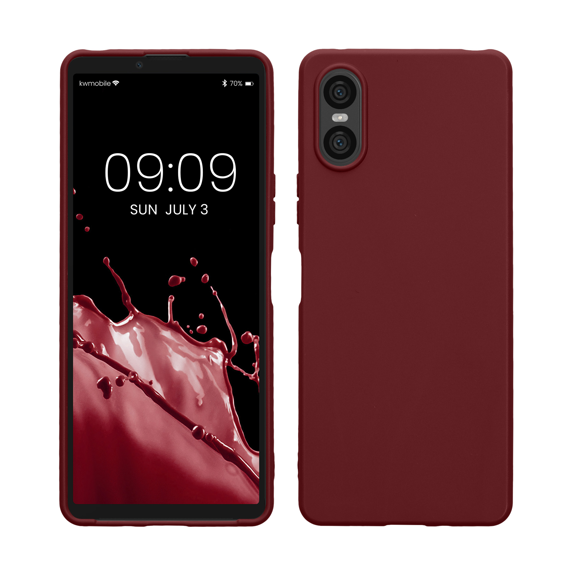 Kryt na mobil kwmobile - Sony Xperia 10 VI - vínově fialová