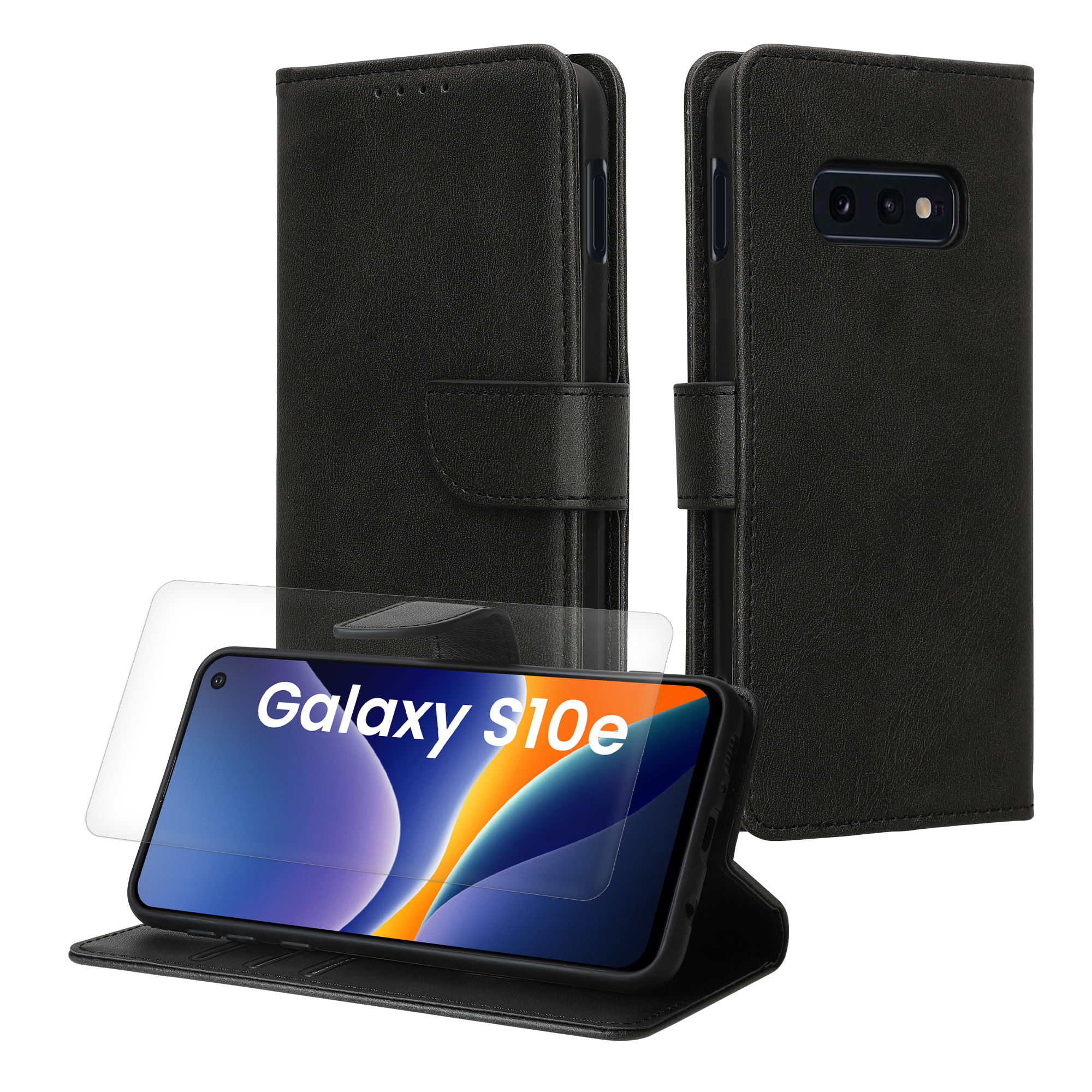 Peněženkové pouzdro na mobil Samsung Galaxy S10e kwmobile černé