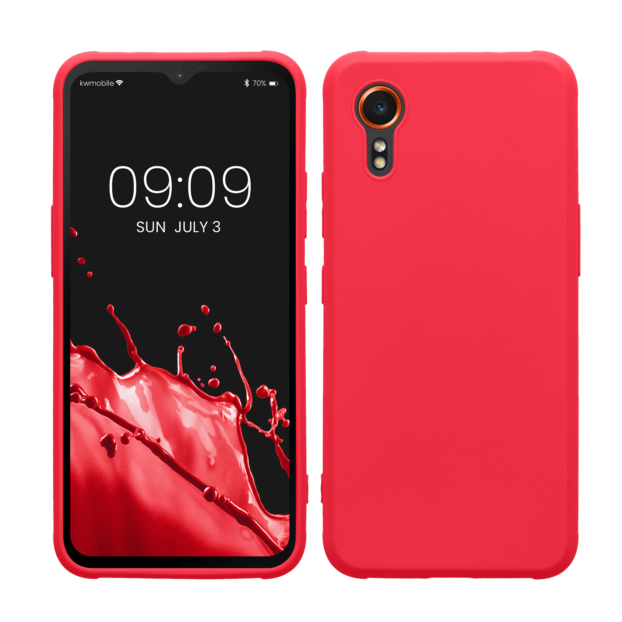 TPU kryt pro Samsung Galaxy XCover7 kwmobile ‑ neonově růžová