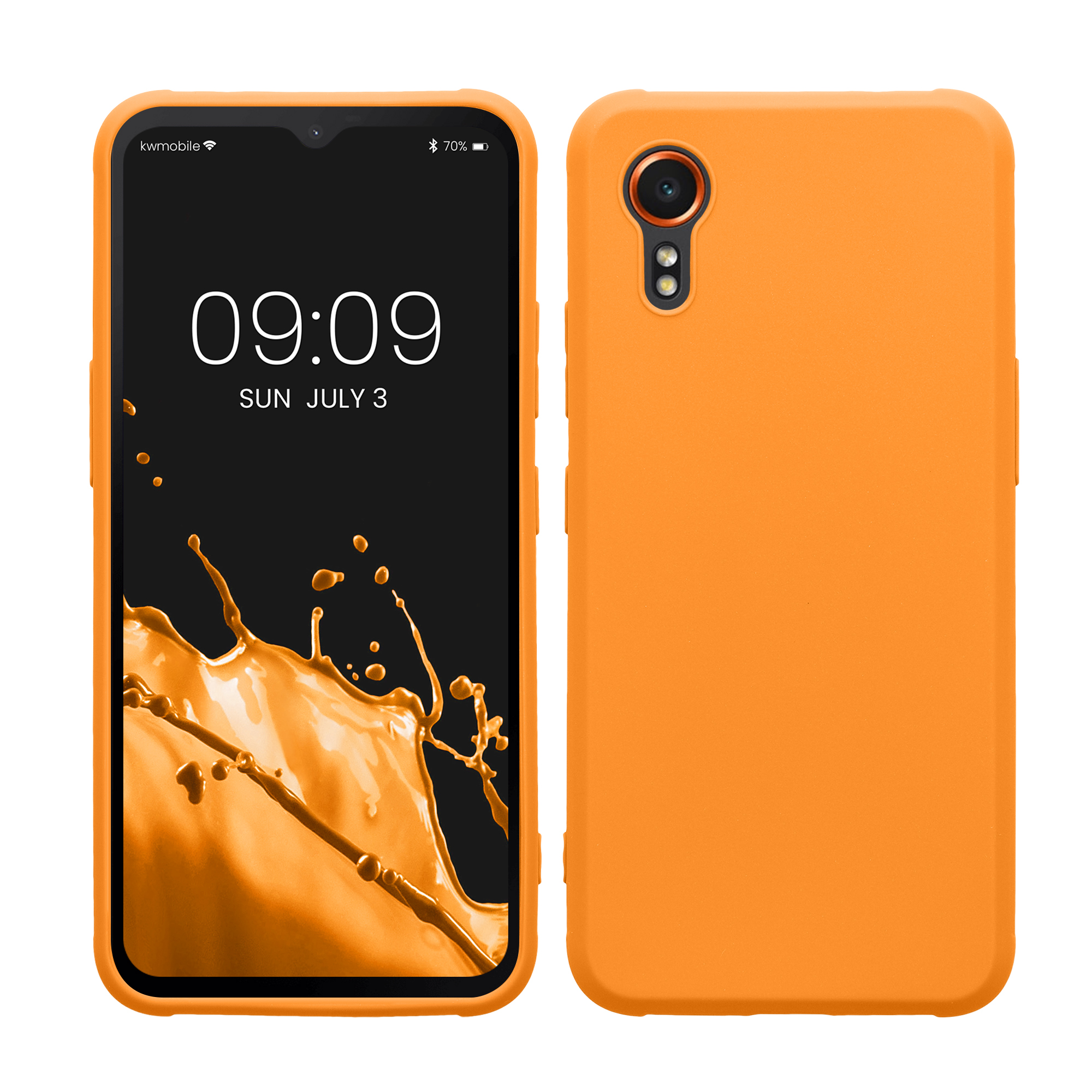 TPU kryt pro Samsung Galaxy XCover7 kwmobile ‑ ovocná oranžová