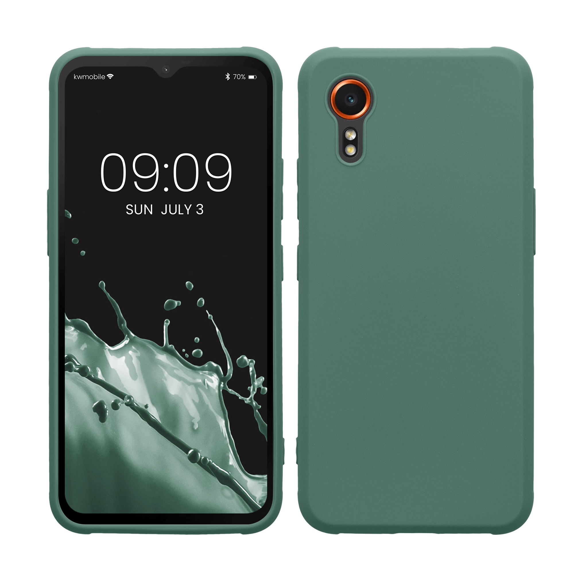 Kryt kwmobile pro Samsung Galaxy Xcover7 - lesní zelená