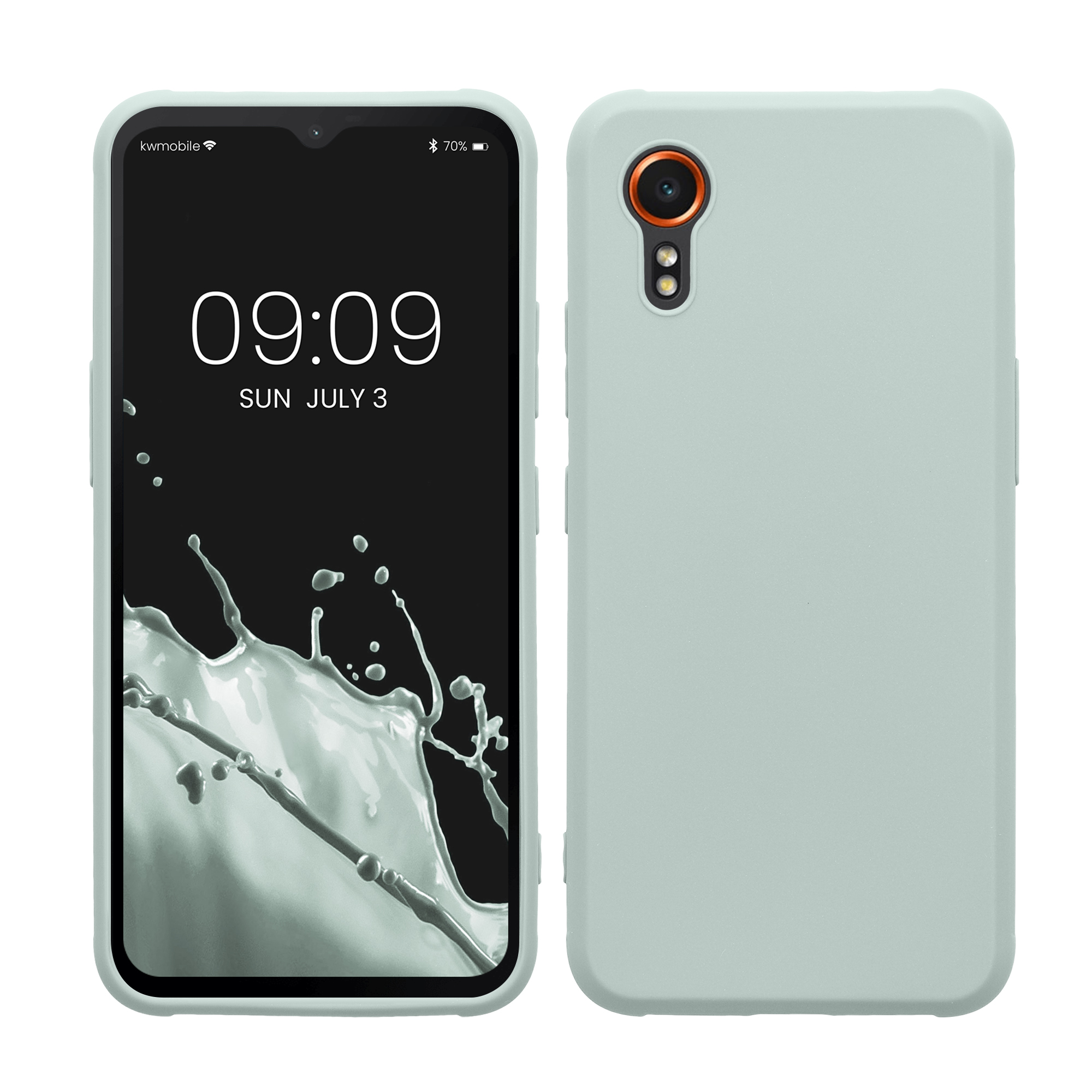 Pouzdro pro Samsung Galaxy Xcover7 kwmobile TPU - světle mátová