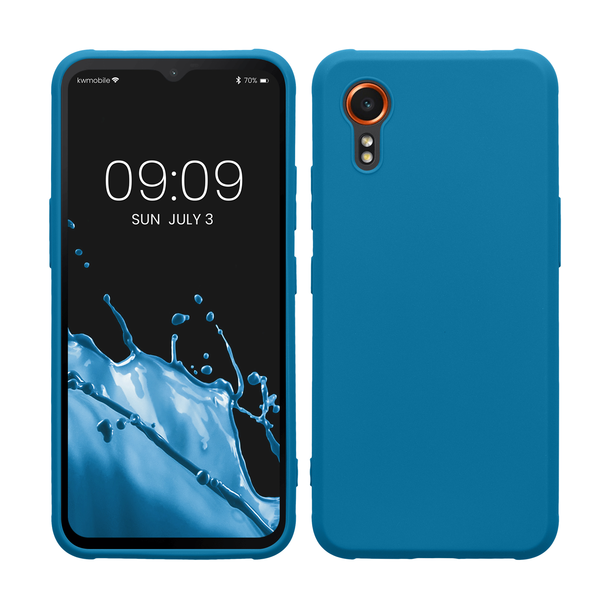 Kryt kwmobile pro Samsung Galaxy Xcover7 - karibská modrá