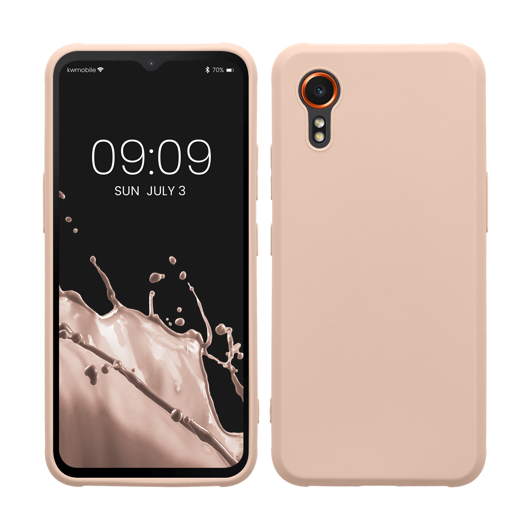 Kryt kwmobile pro Samsung Galaxy Xcover7 - Coconut Swirl