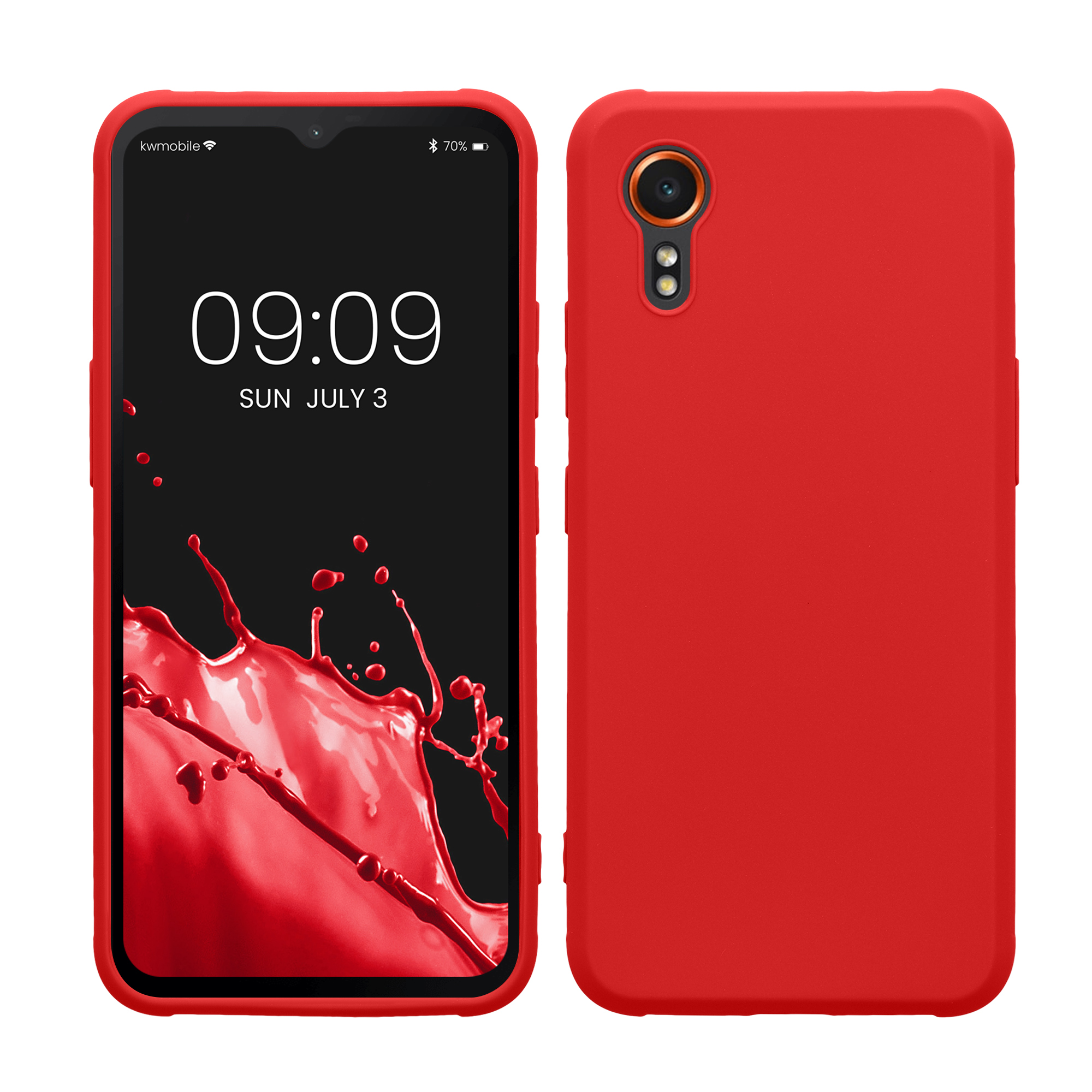 TPU kryt pro Samsung Galaxy XCover7 kwmobile ‑ klasická červená