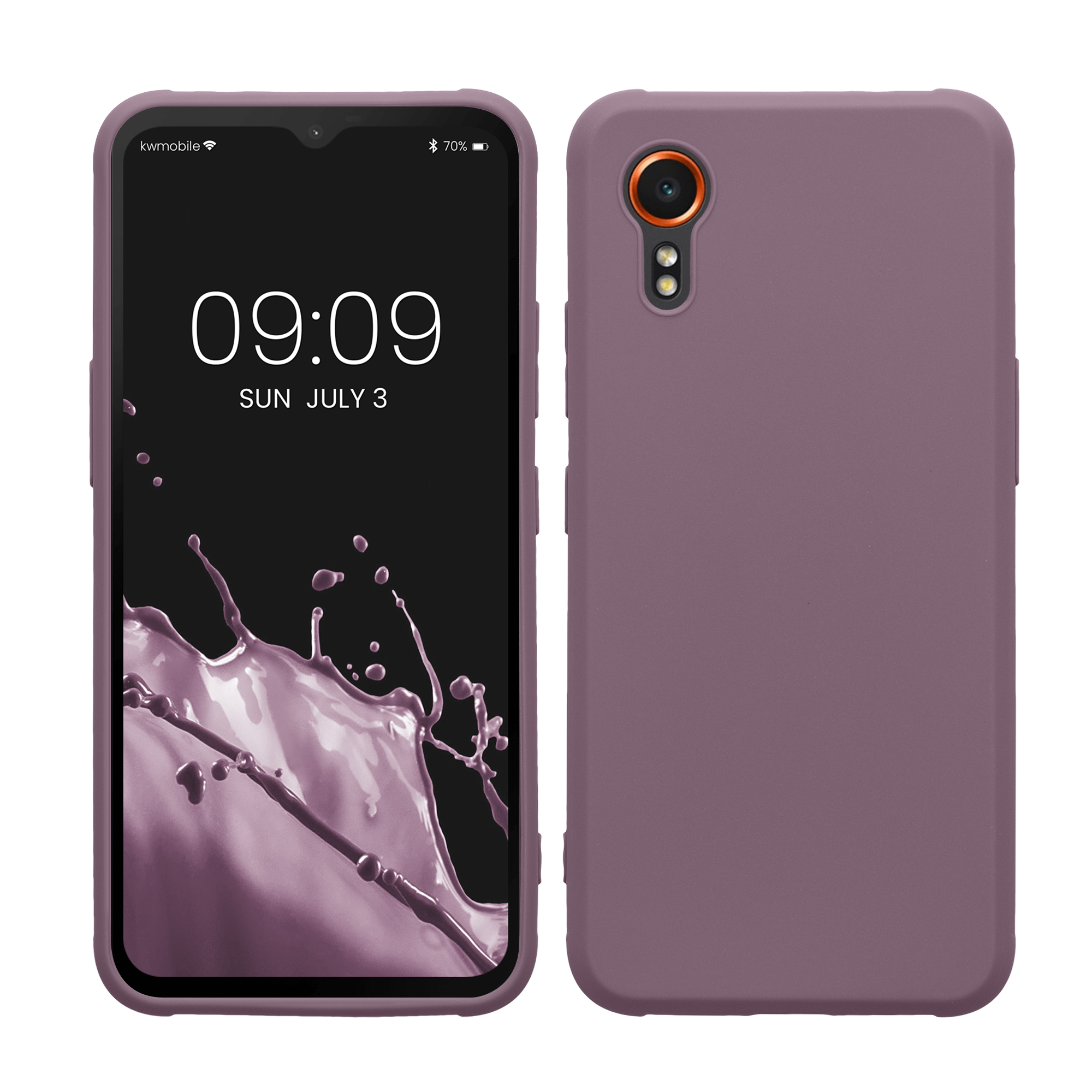 Pouzdro pro Samsung Galaxy Xcover7 kwmobile TPU - pastelová kosatcová