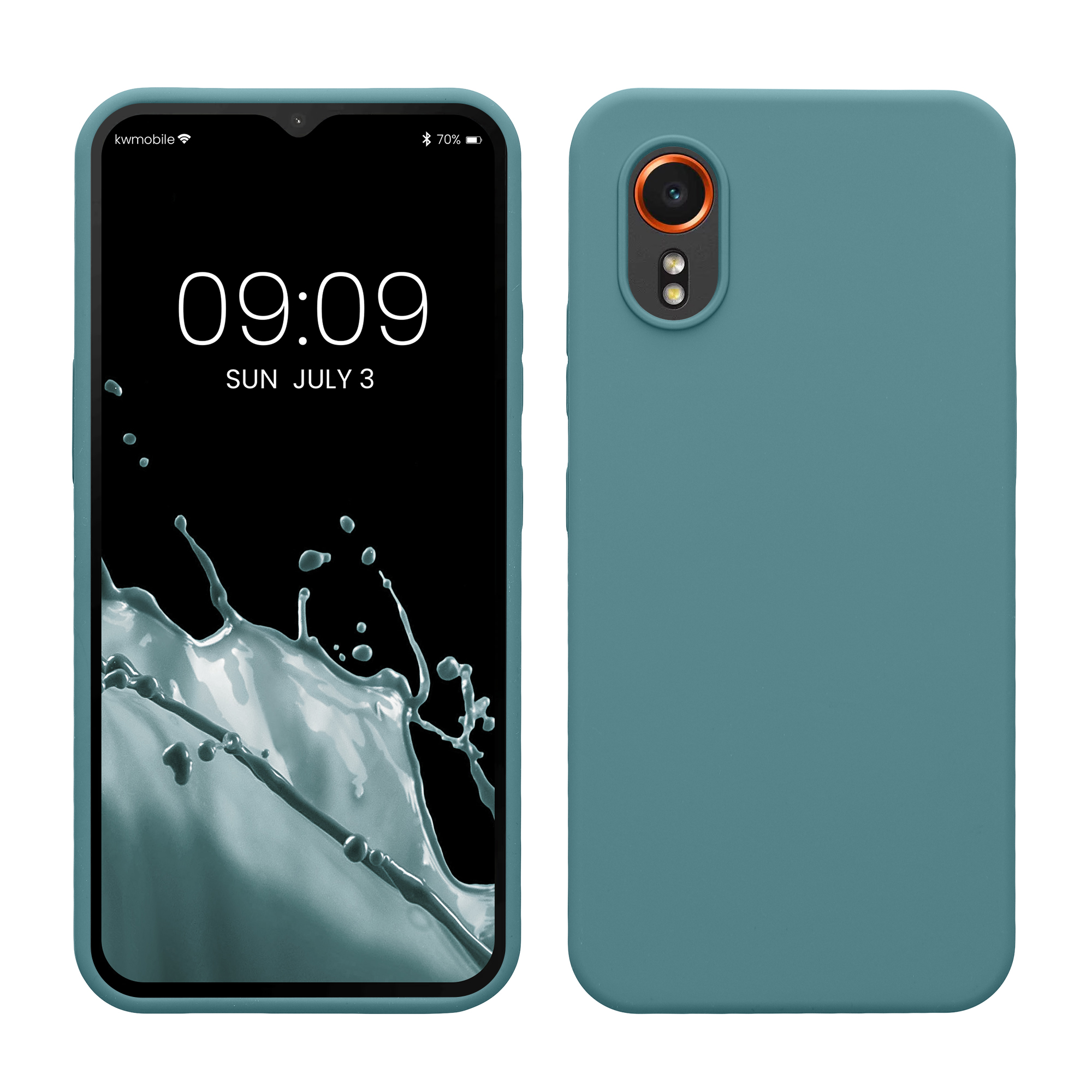 Pouzdro pro Samsung Galaxy Xcover7 kwmobile silikonové - arktická noc