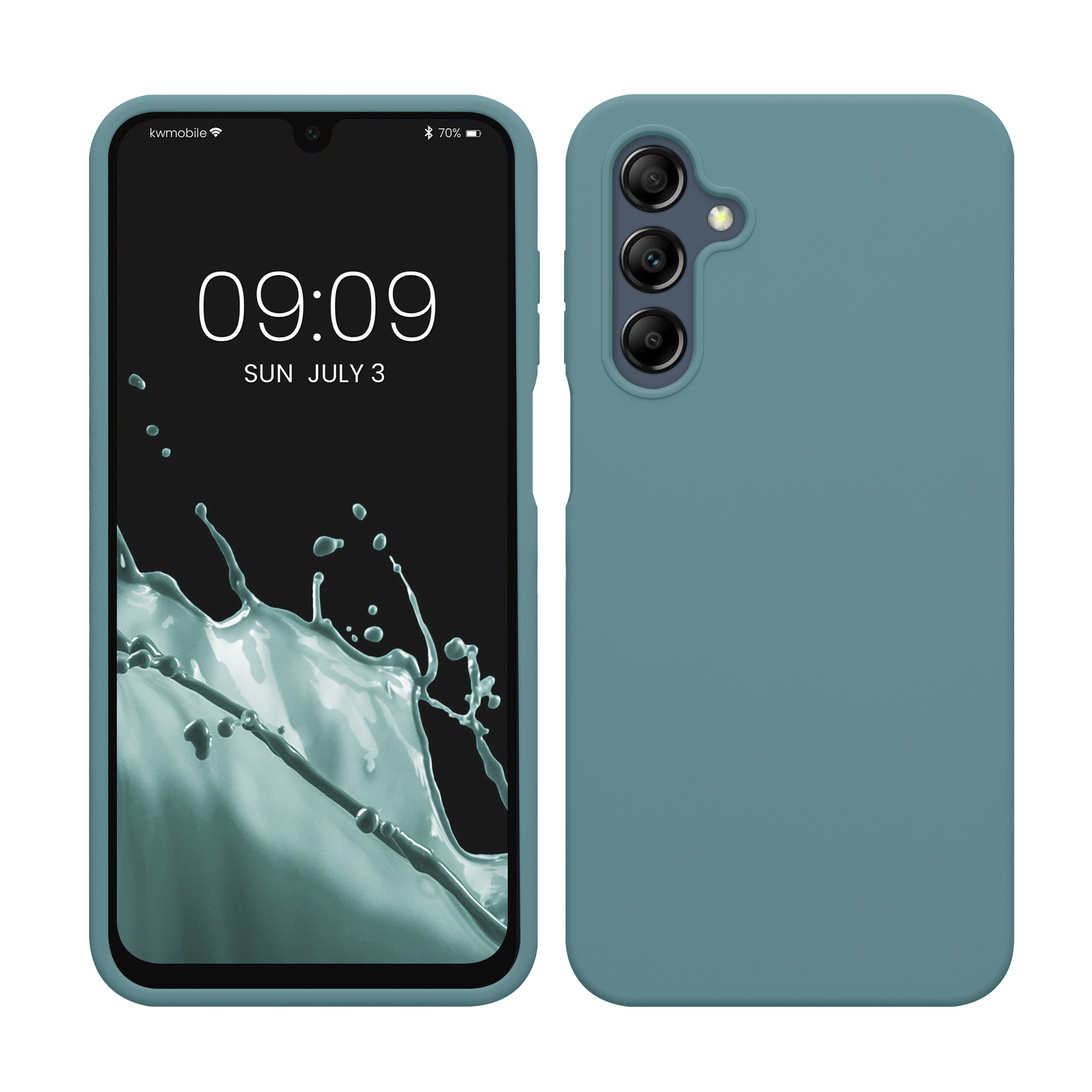 Kryt na mobil Samsung Galaxy A16 5G kwmobile TPU Arktická noc