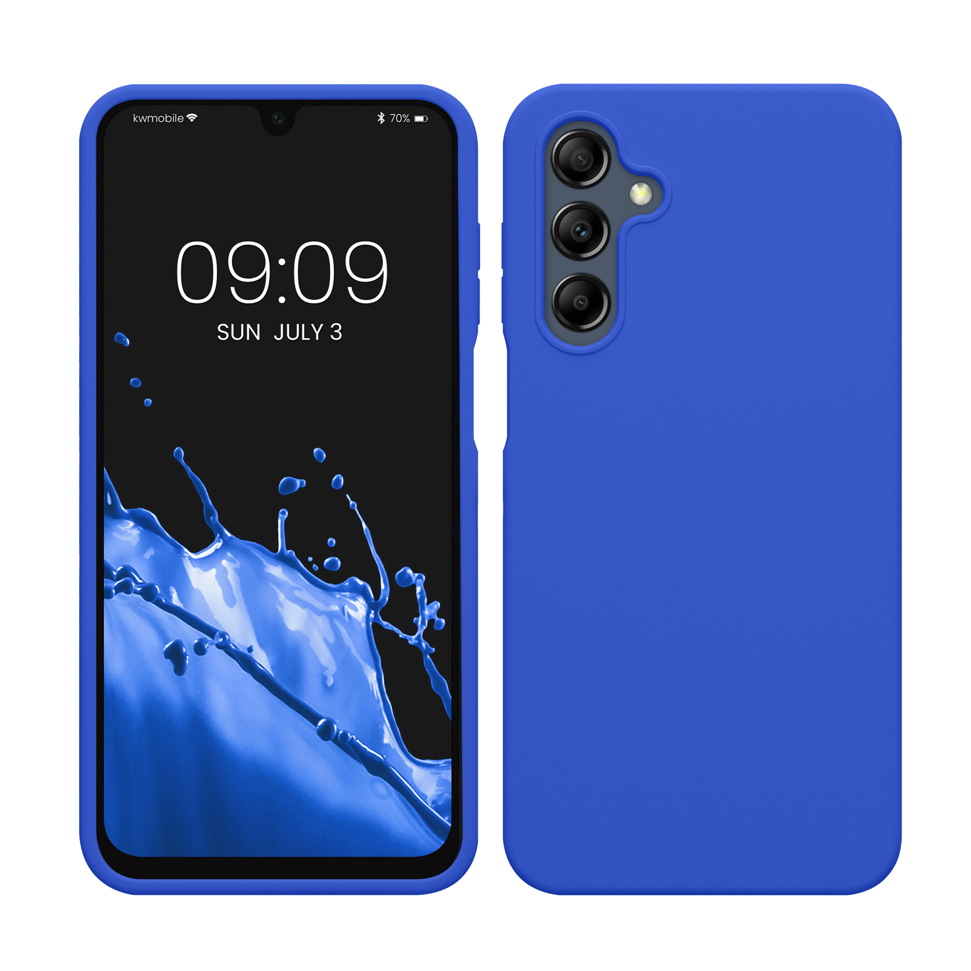 Kryt na mobil Samsung Galaxy A16 5G kwmobile TPU Baltická modrá