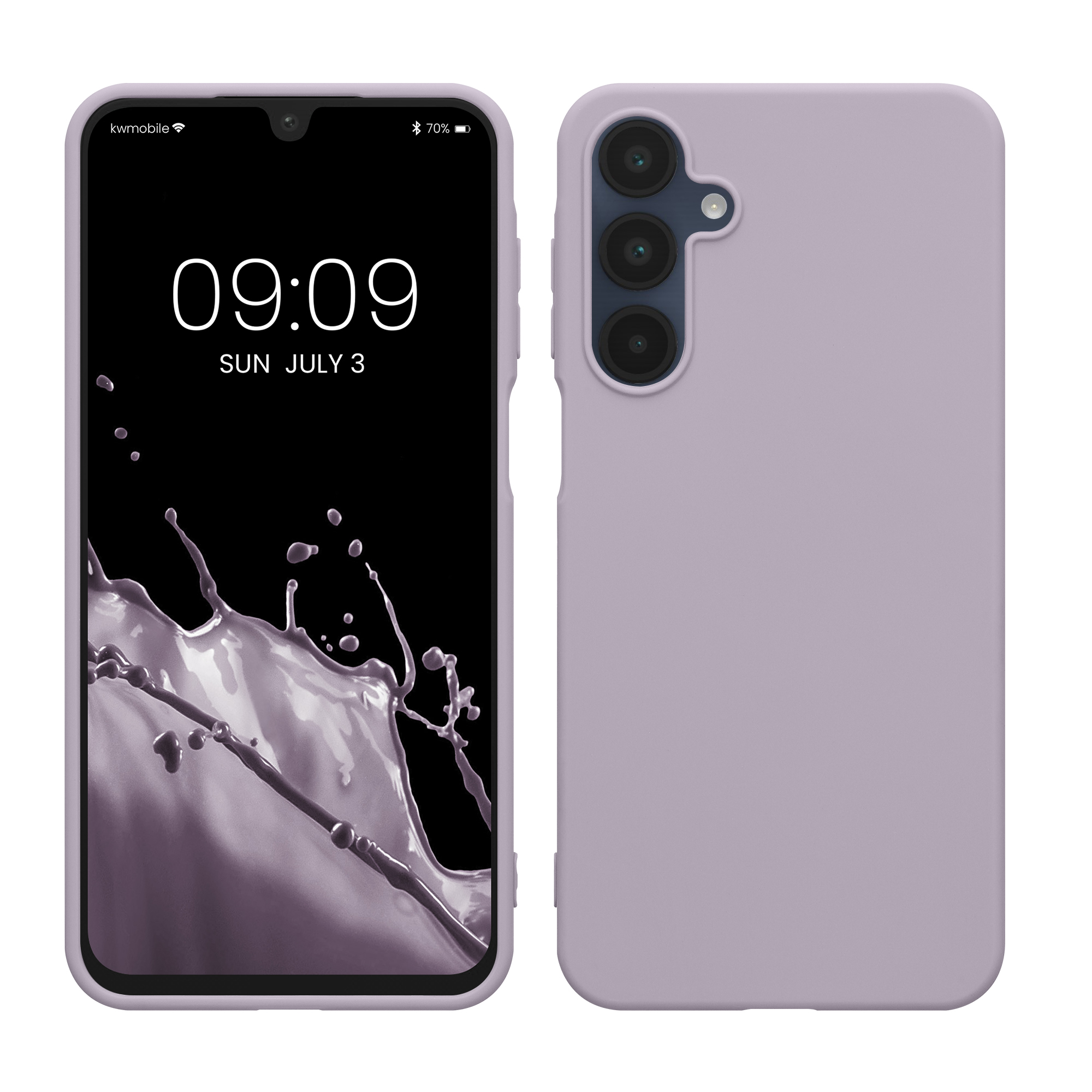 Pouzdro pro Samsung Galaxy A16 5G kwmobile TPU - levandulová