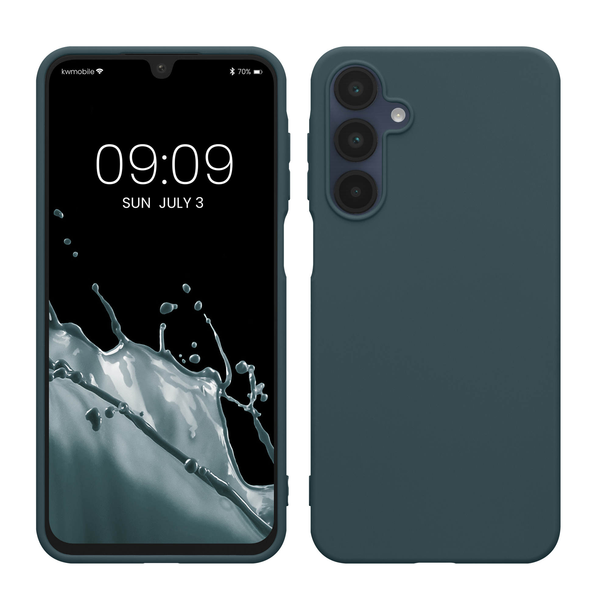 Kryt na mobil Samsung Galaxy A16 5G kwmobile TPU Tmavě břidlicová
