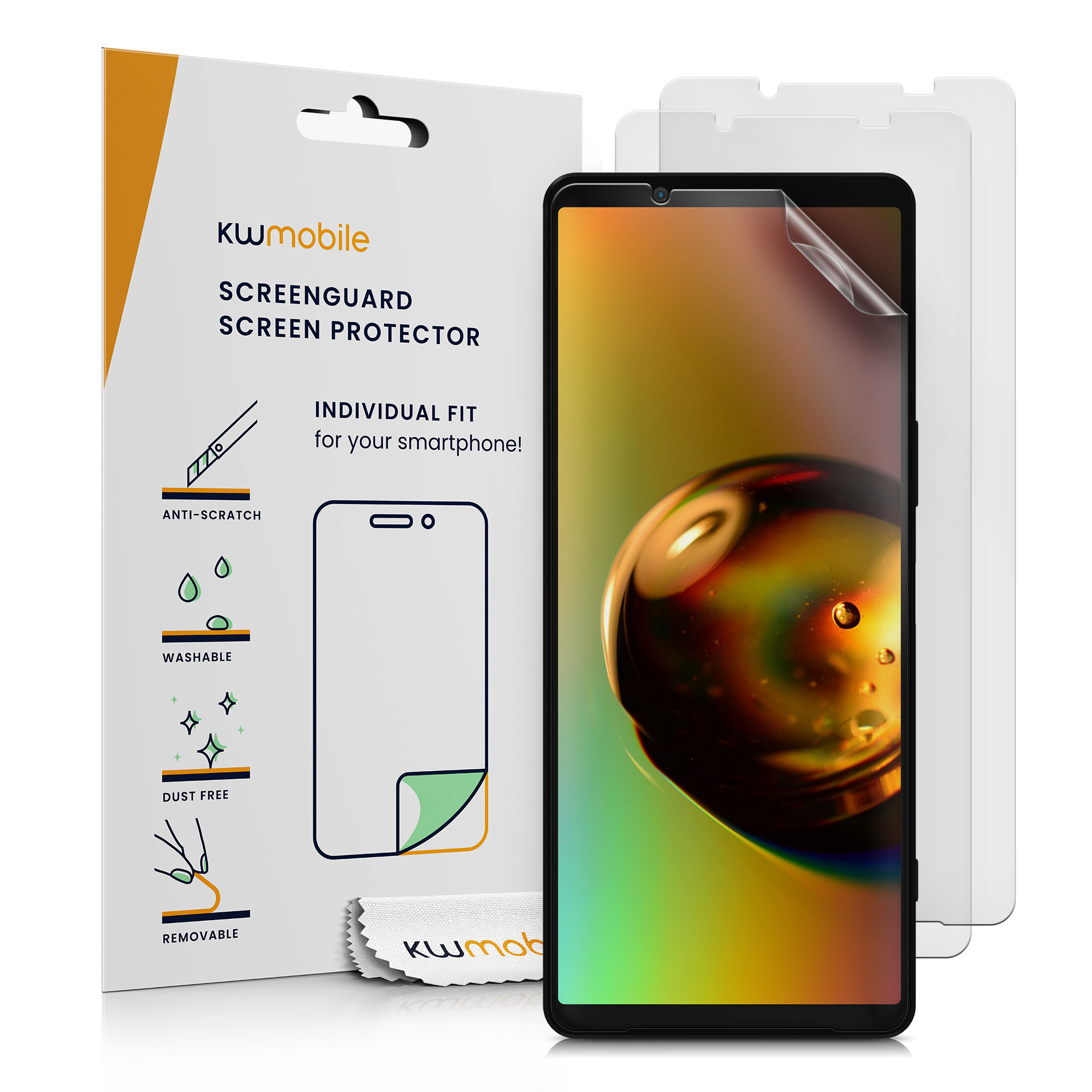 Ochranná fólie 3 ks kwmobile - Sony Xperia 1 VI - matná