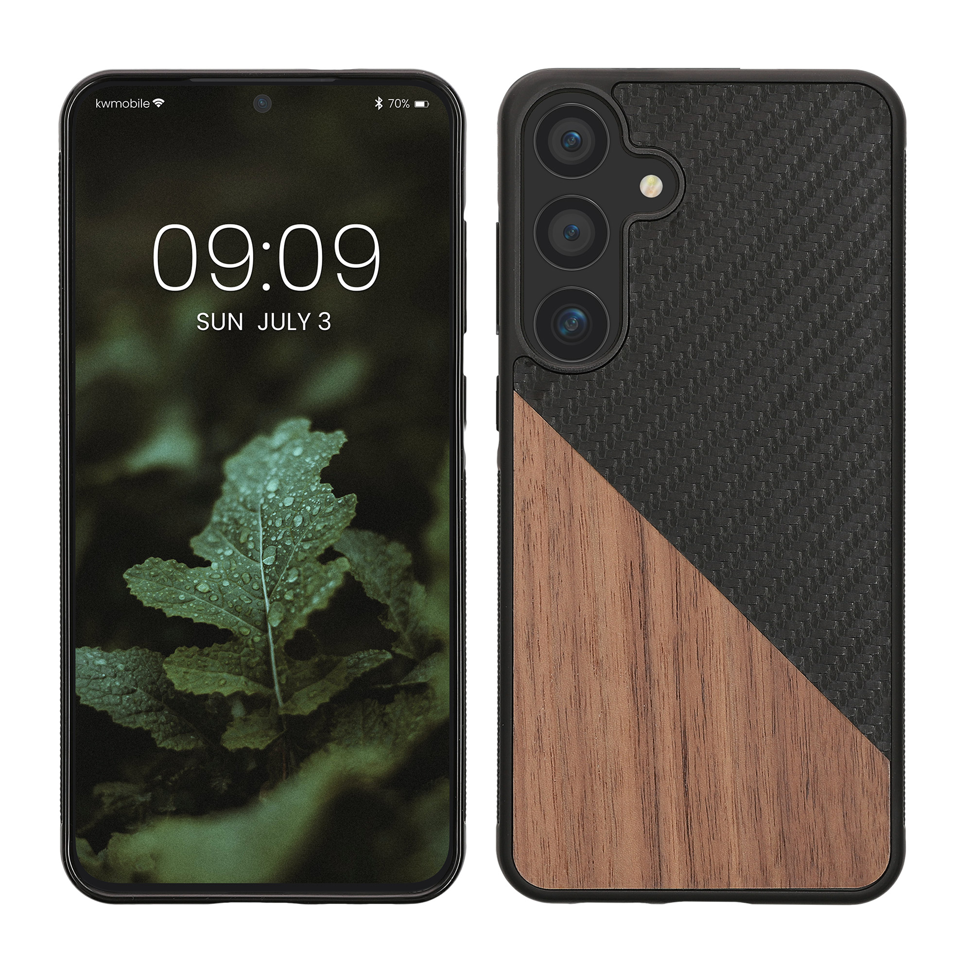 Kryt na mobil Samsung Galaxy S25 Plus kwmobile černá