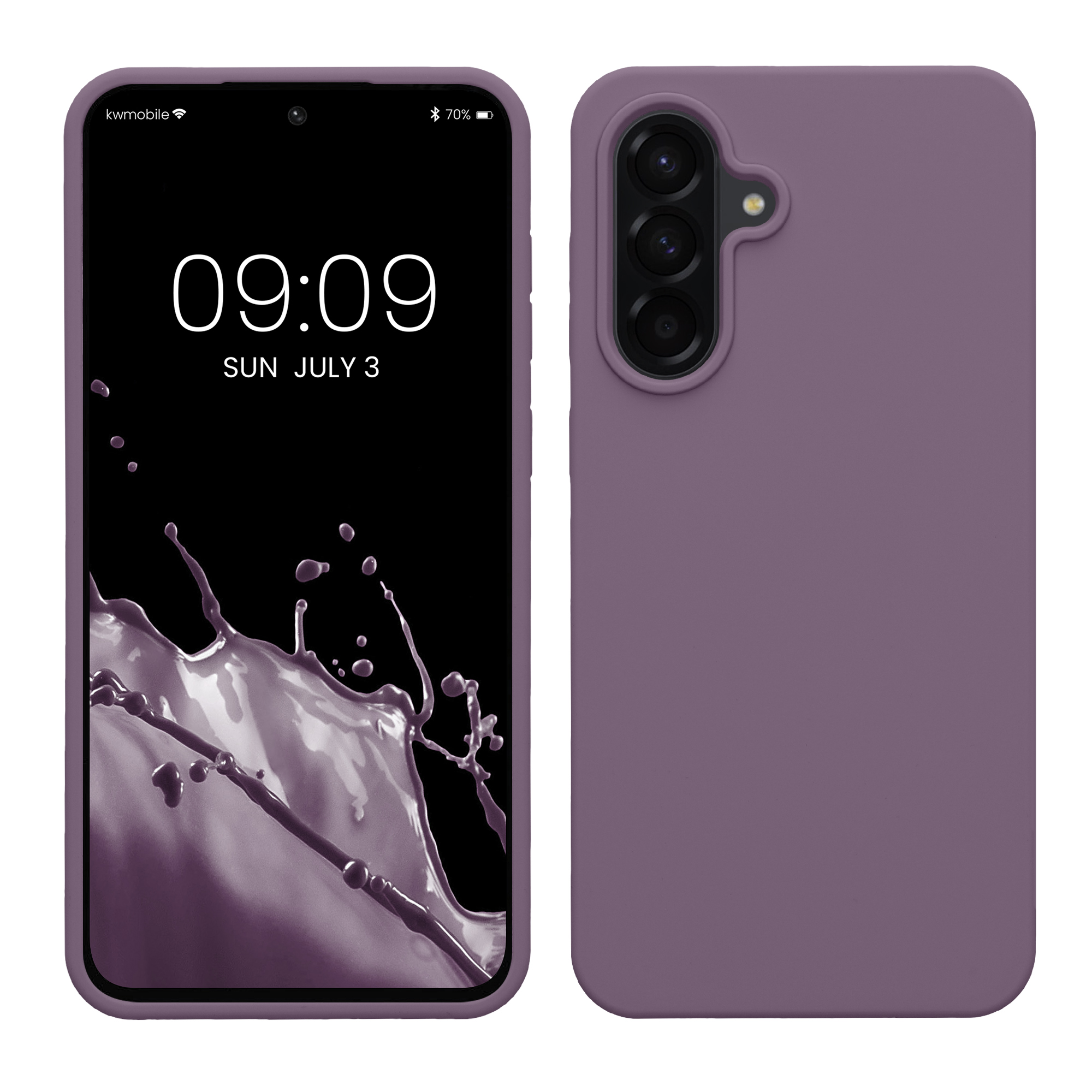 Kryt na mobil Samsung Galaxy A56 5G kwmobile TPU Bledá iris