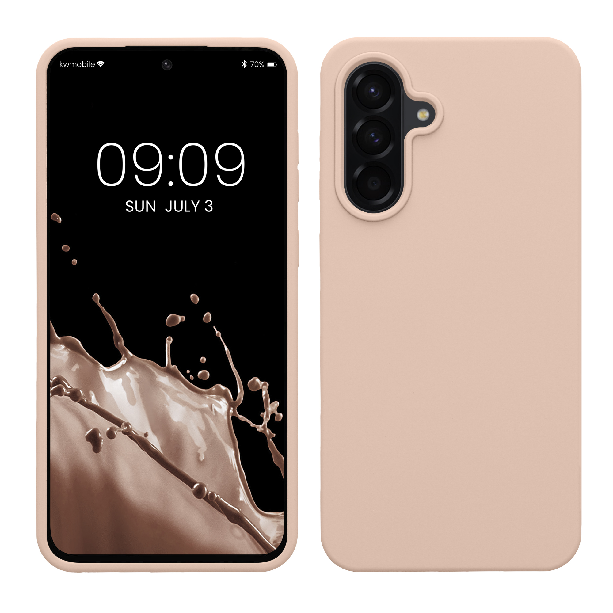 Kryt na mobil Samsung Galaxy A56 5G kwmobile TPU Kokosový vír