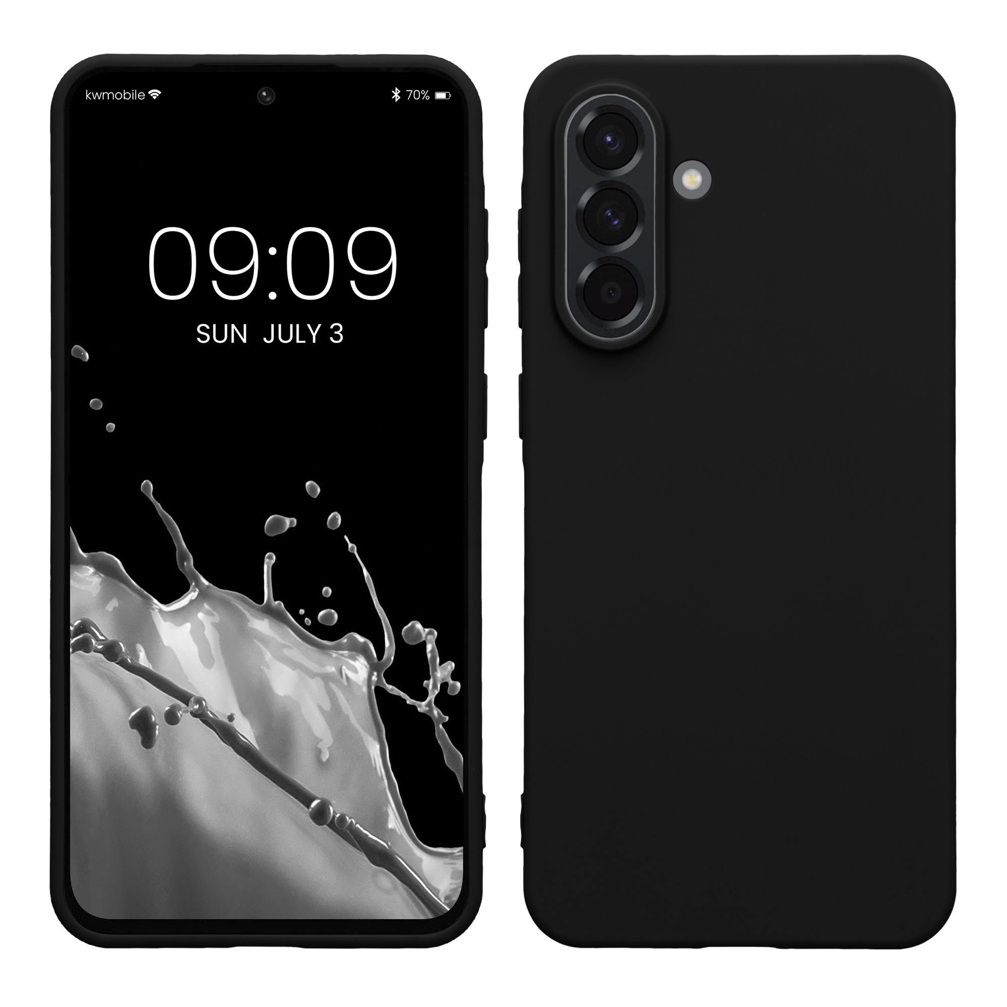 Kryt na mobil Samsung Galaxy A56 5G kwmobile TPU Černá