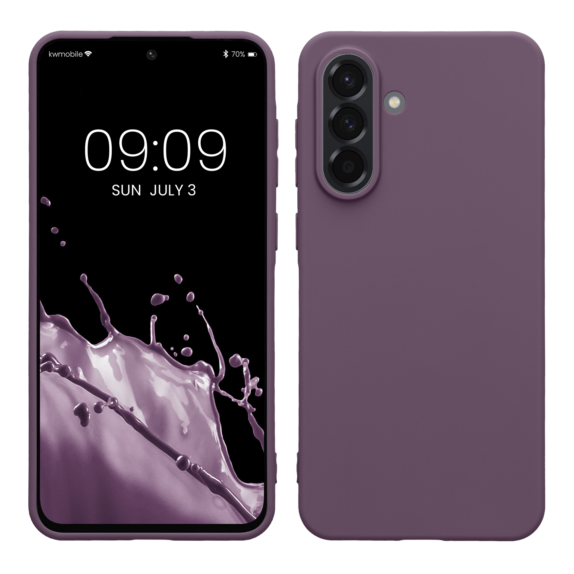 Kryt na mobil Samsung Galaxy A56 5G kwmobile TPU Bledá iris