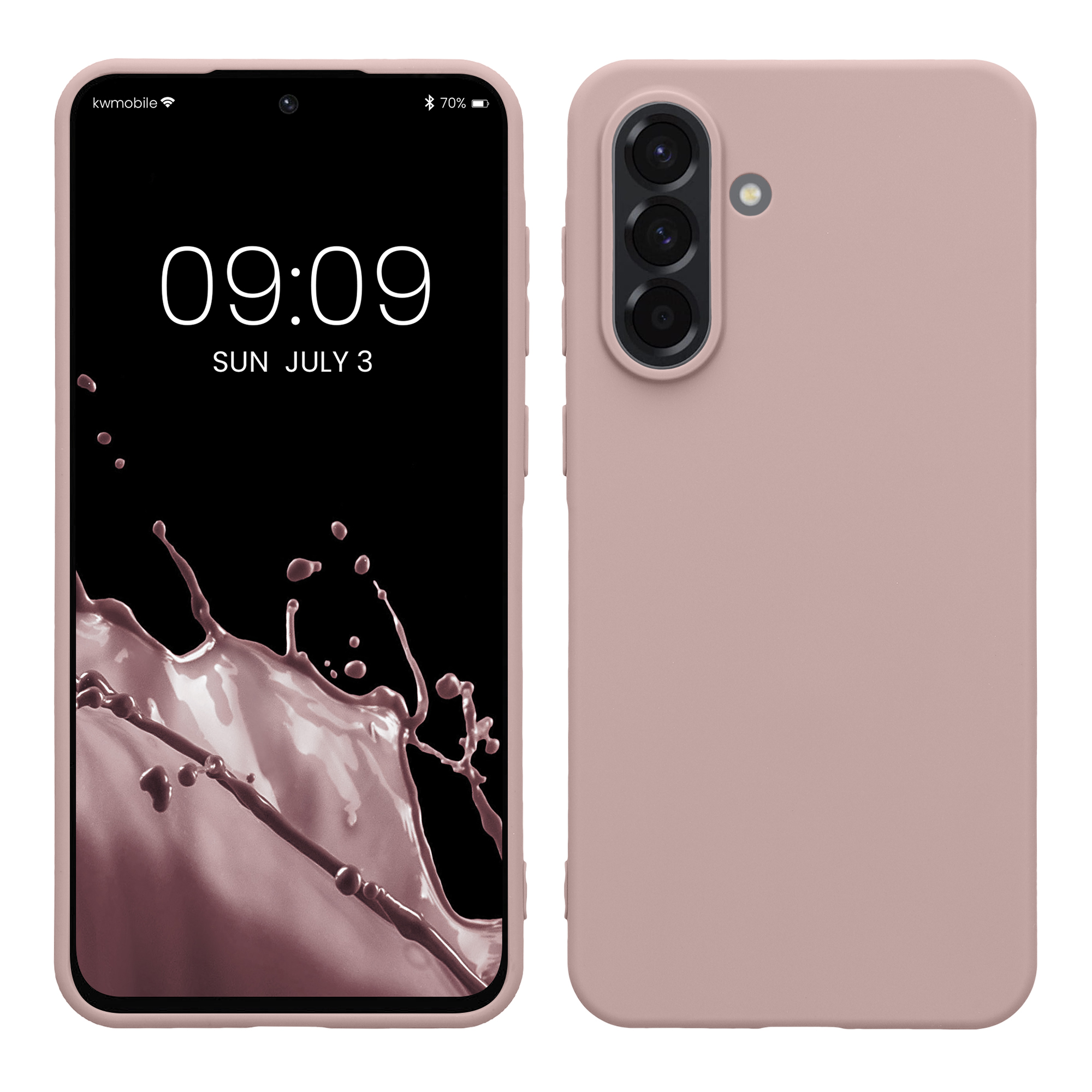 Pouzdro pro Samsung Galaxy A56 5G kwmobile TPU - světle lila