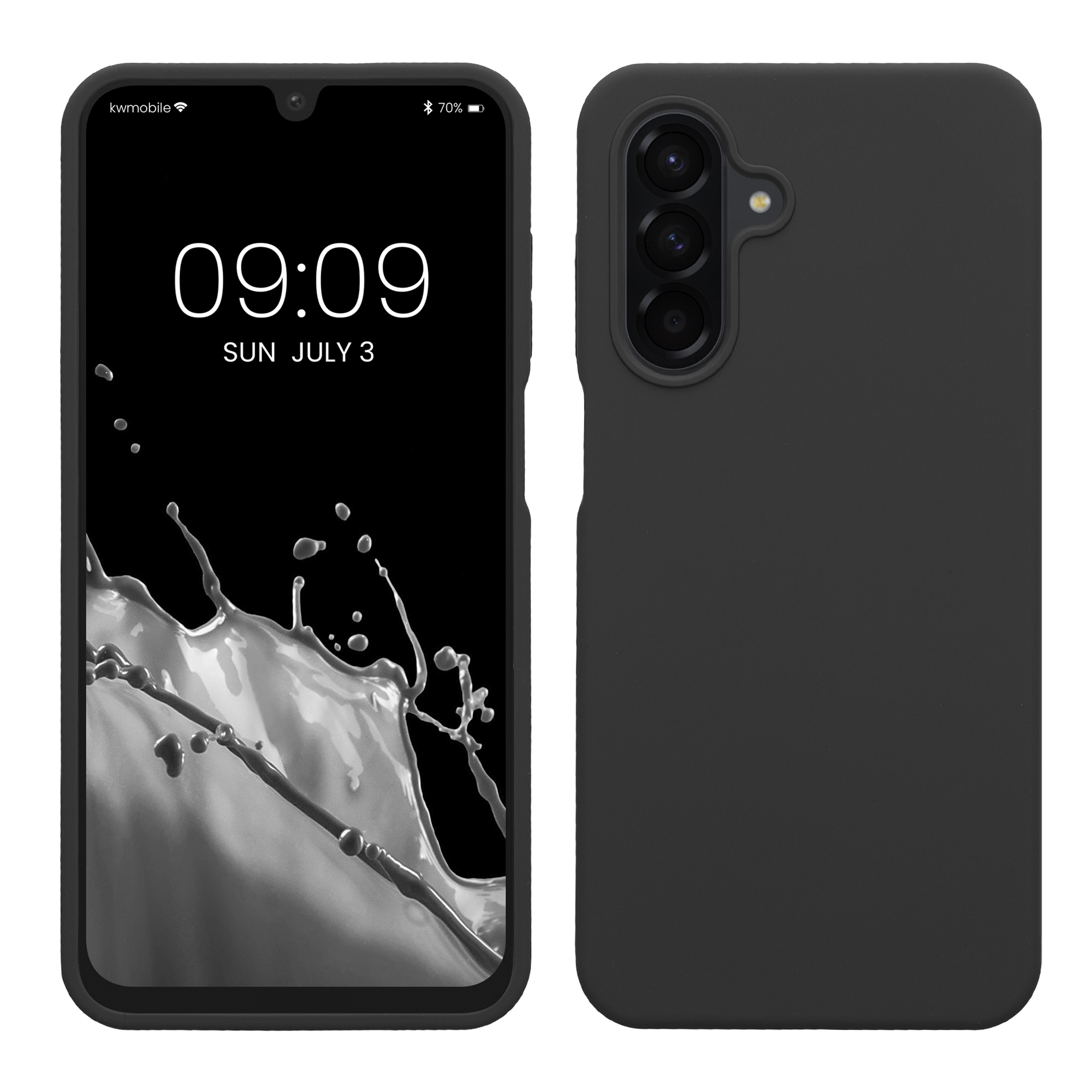 Kryt na mobil Samsung Galaxy A26 5G kwmobile TPU Dark Grey