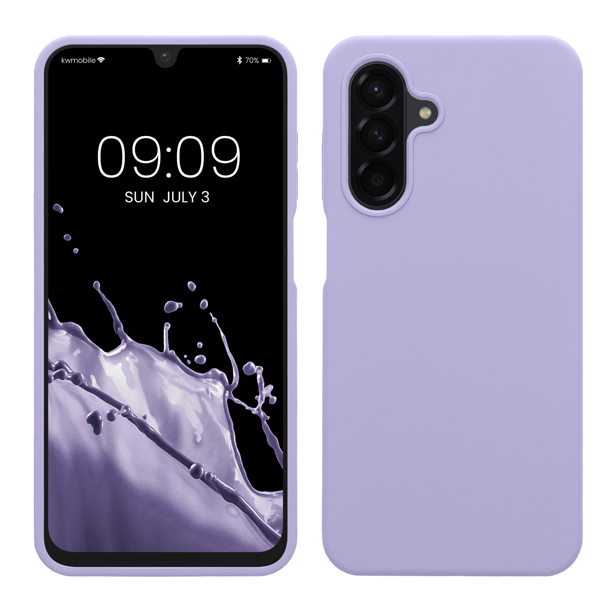 Kryt na mobil Samsung Galaxy A26 5G kwmobile TPU Levandulová