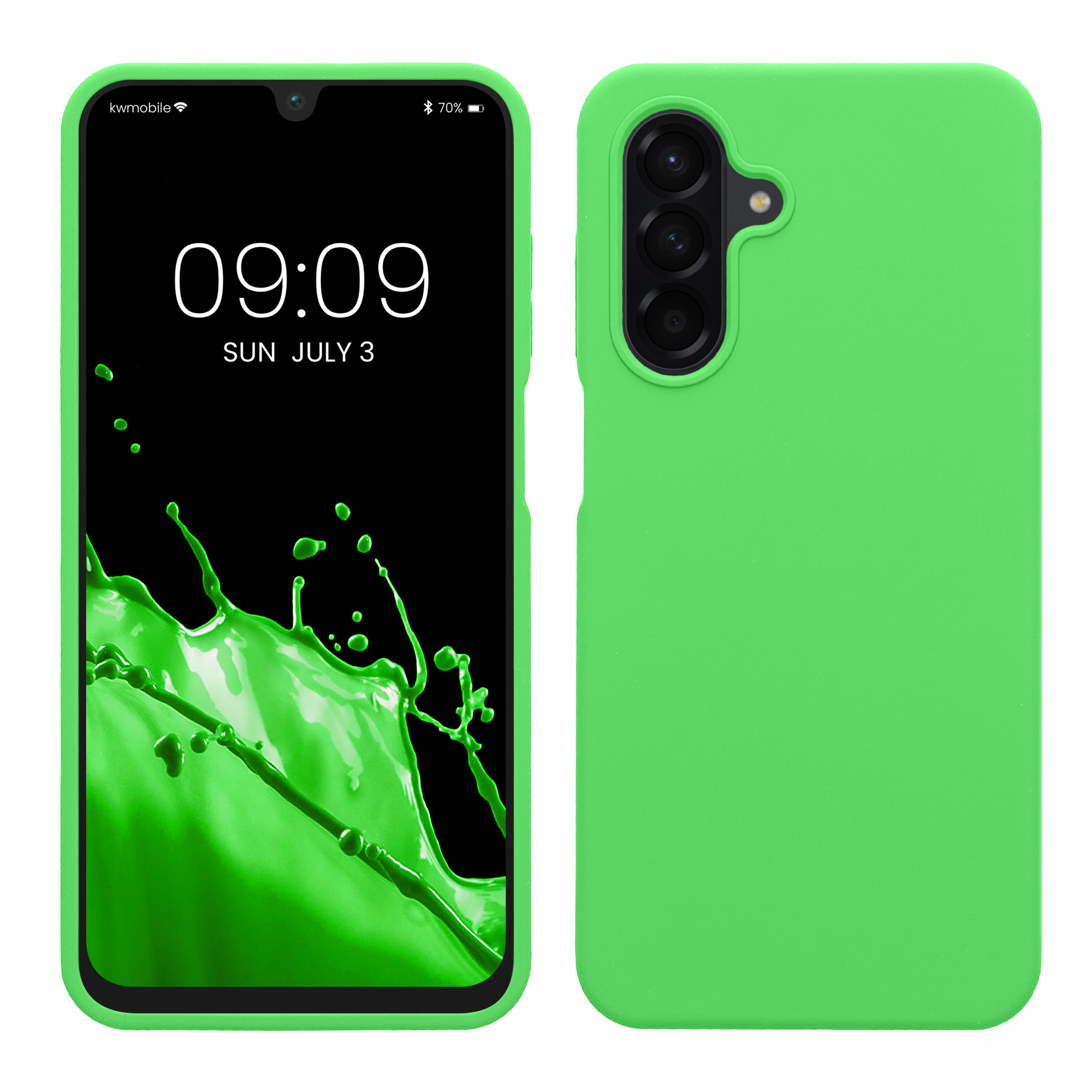 Kryt na mobil Samsung Galaxy A26 5G kwmobile TPU Limetková zelená