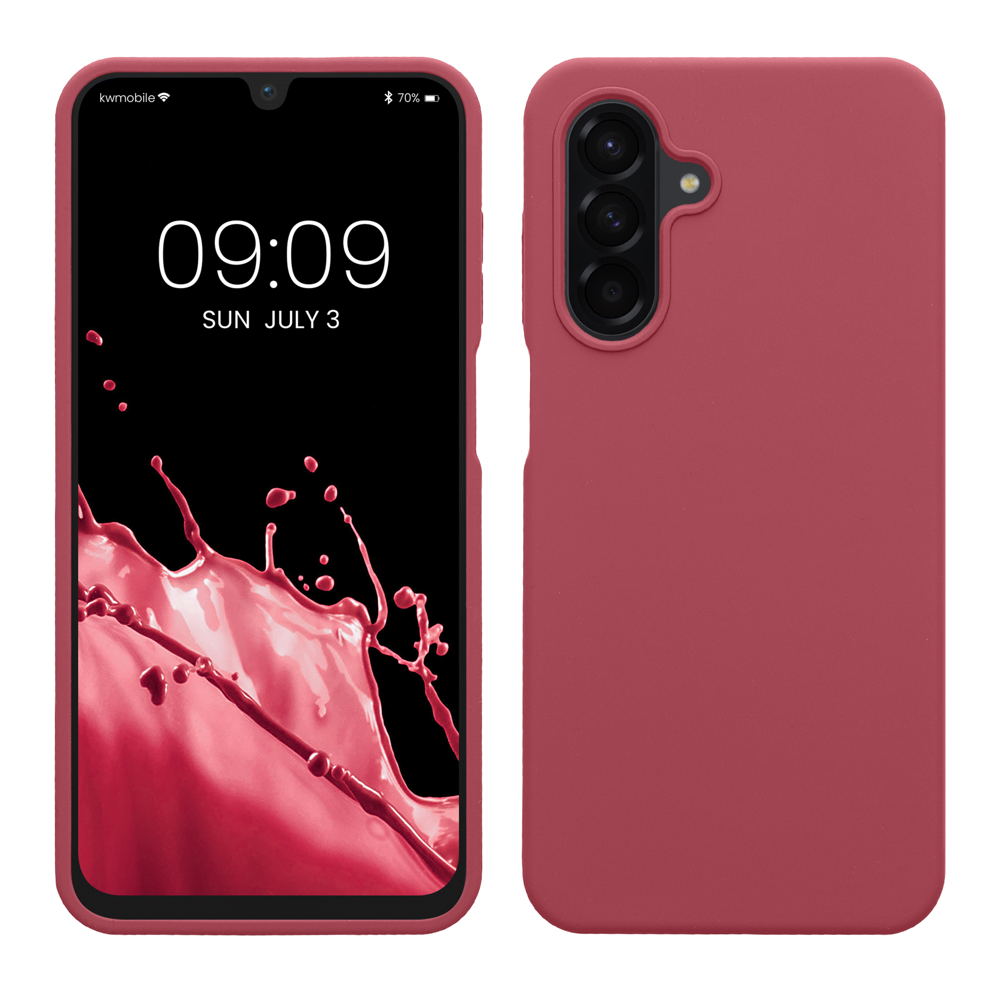 Kryt na mobil Samsung Galaxy A26 5G kwmobile TPU Tmavě růžová