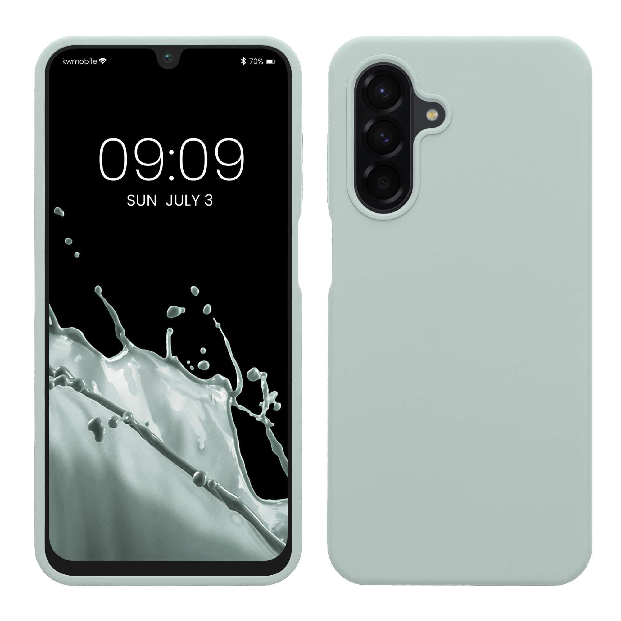 Kryt na mobil Samsung Galaxy A26 5G kwmobile TPU Chladná mátová