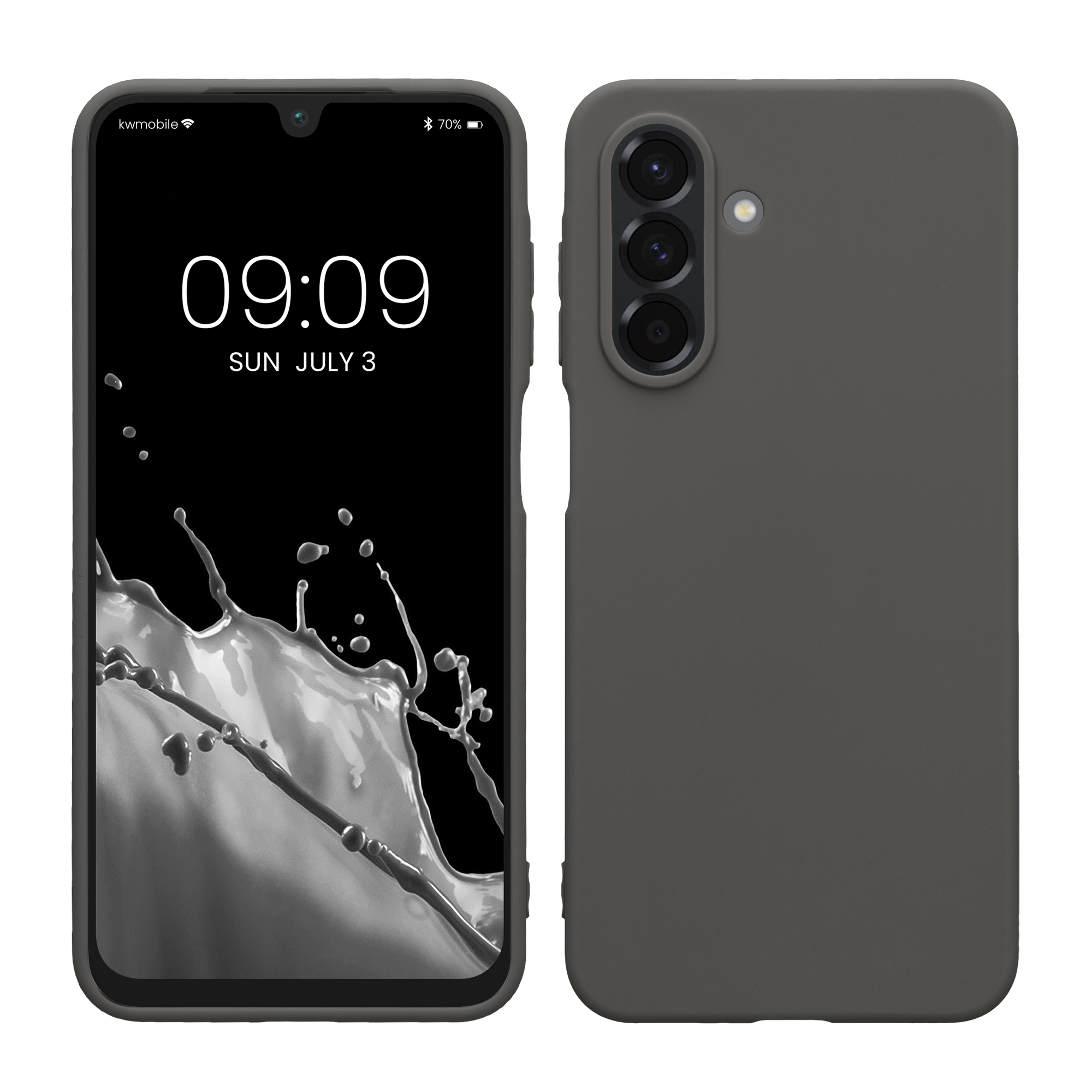 Pouzdro pro Samsung Galaxy A26 5G kwmobile TPU - tmavě šedá