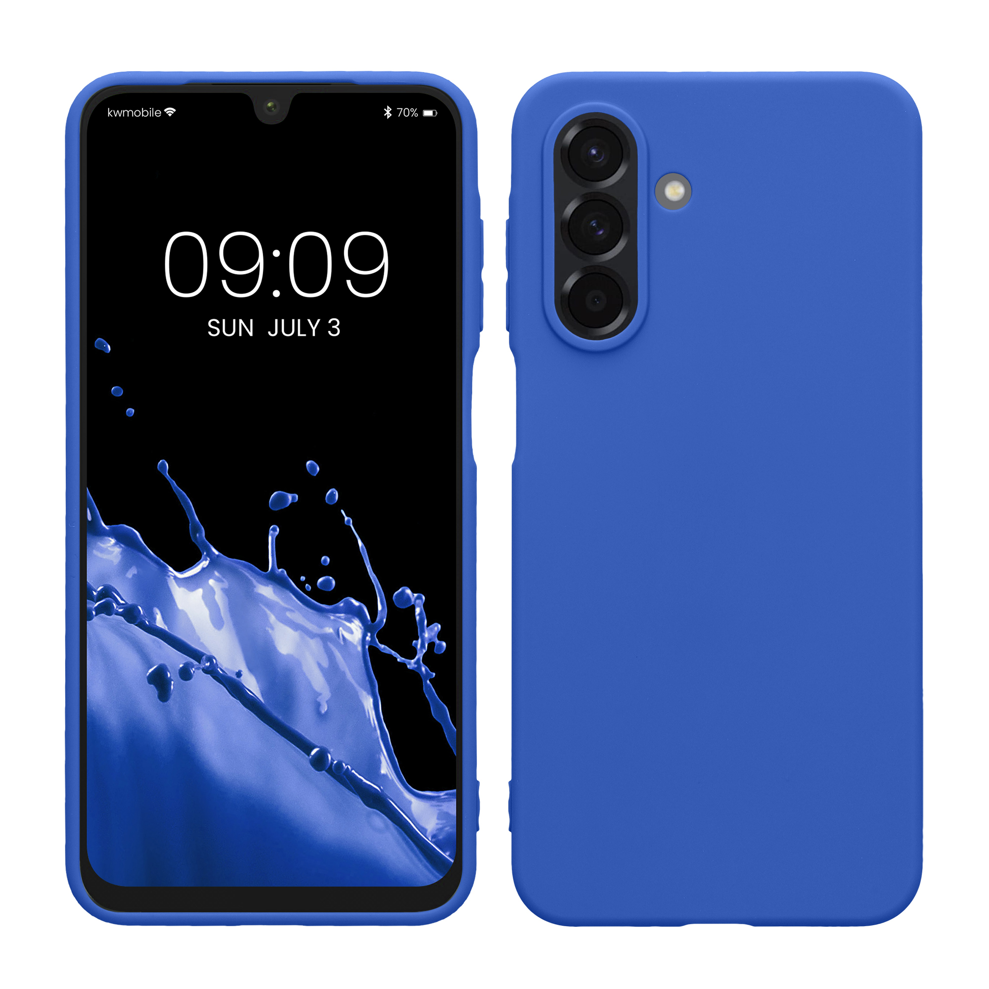 Kryt na mobil Samsung Galaxy A26 5G kwmobile TPU Baltická modrá