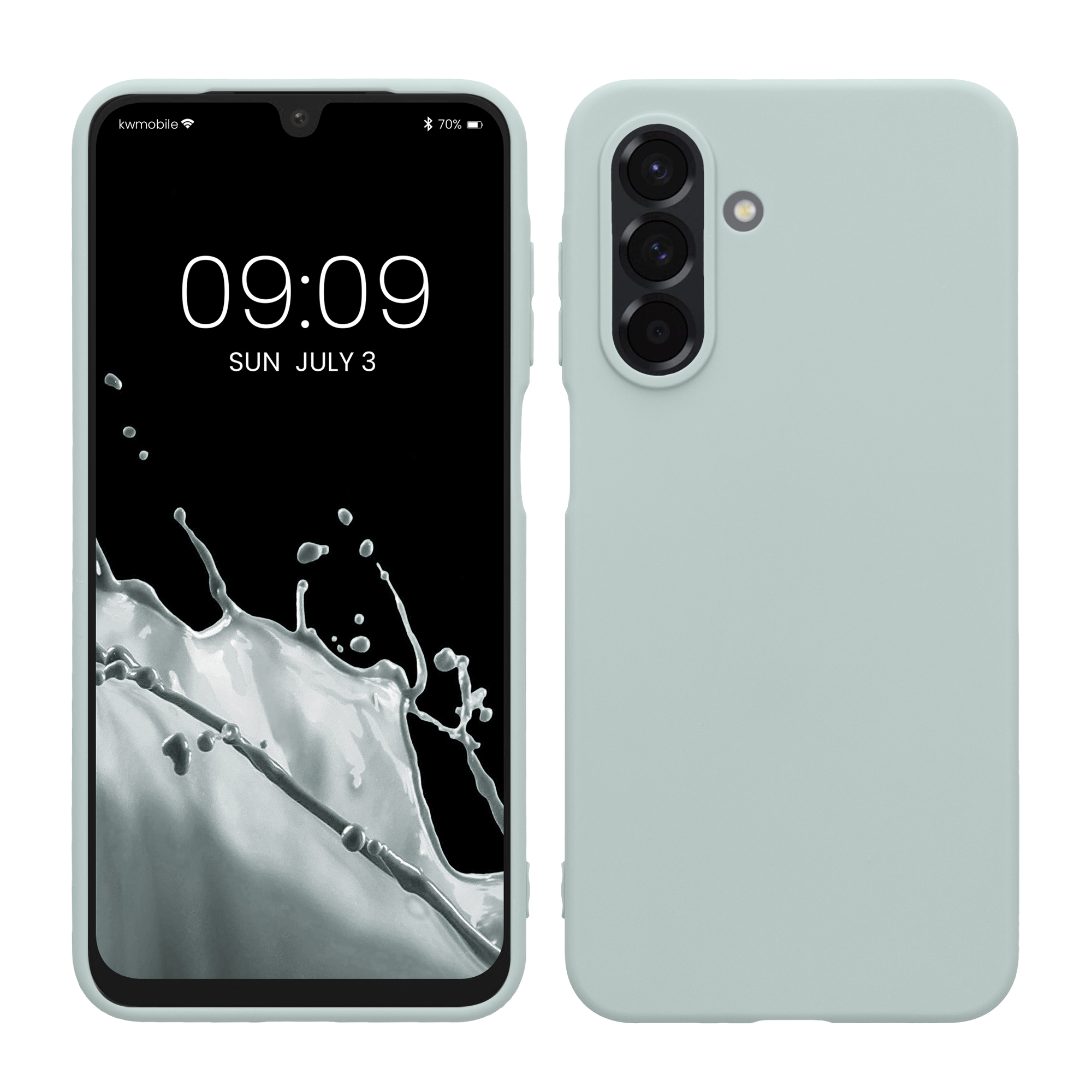 Kryt na mobil Samsung Galaxy A26 5G kwmobile TPU Chladná mátová