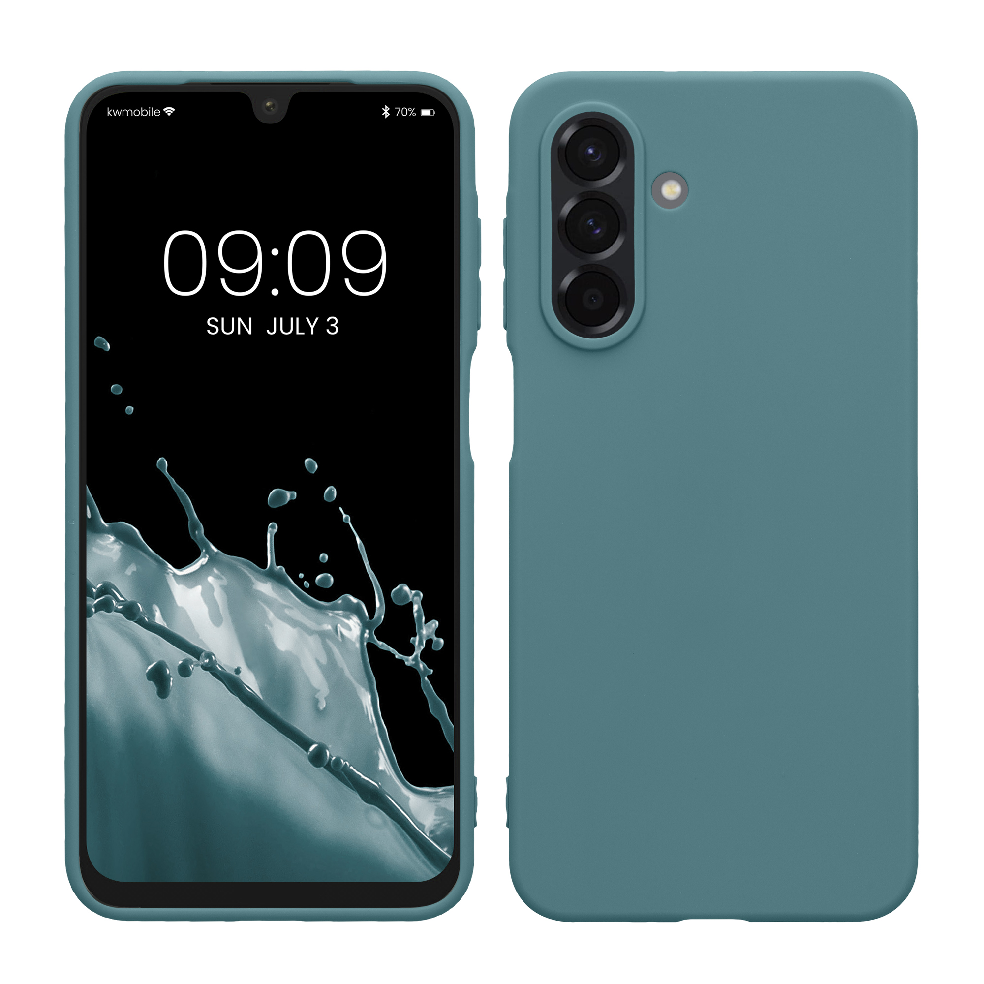Kryt na mobil Samsung Galaxy A26 5G kwmobile TPU Arktická noc