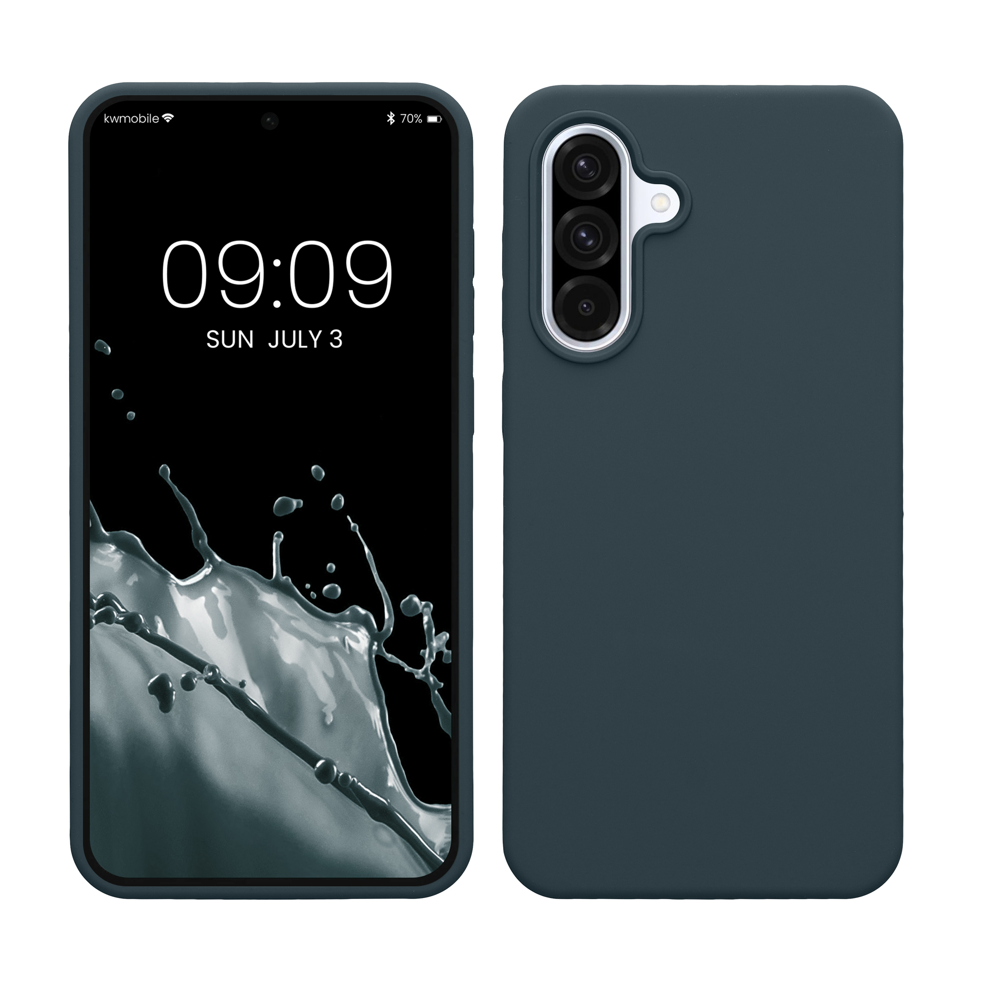 Kryt na mobil Samsung Galaxy A36 5G kwmobile TPU tmavě břidlicový