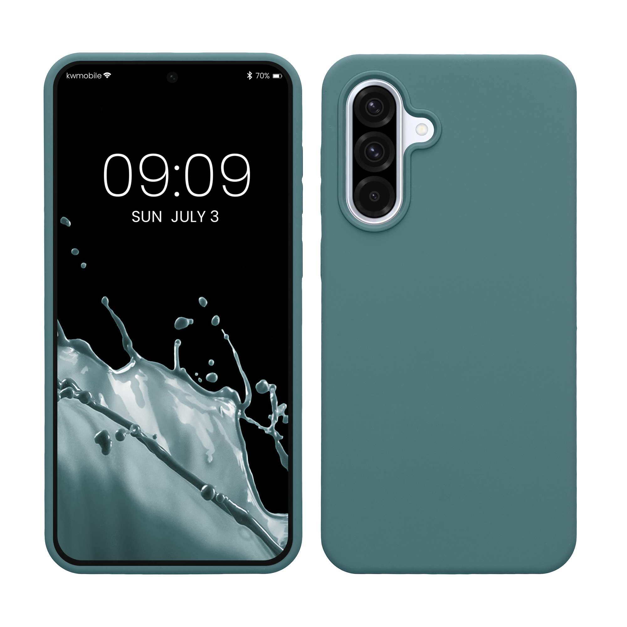 Kryt na mobil Samsung Galaxy A36 5G kwmobile TPU Arktická noc