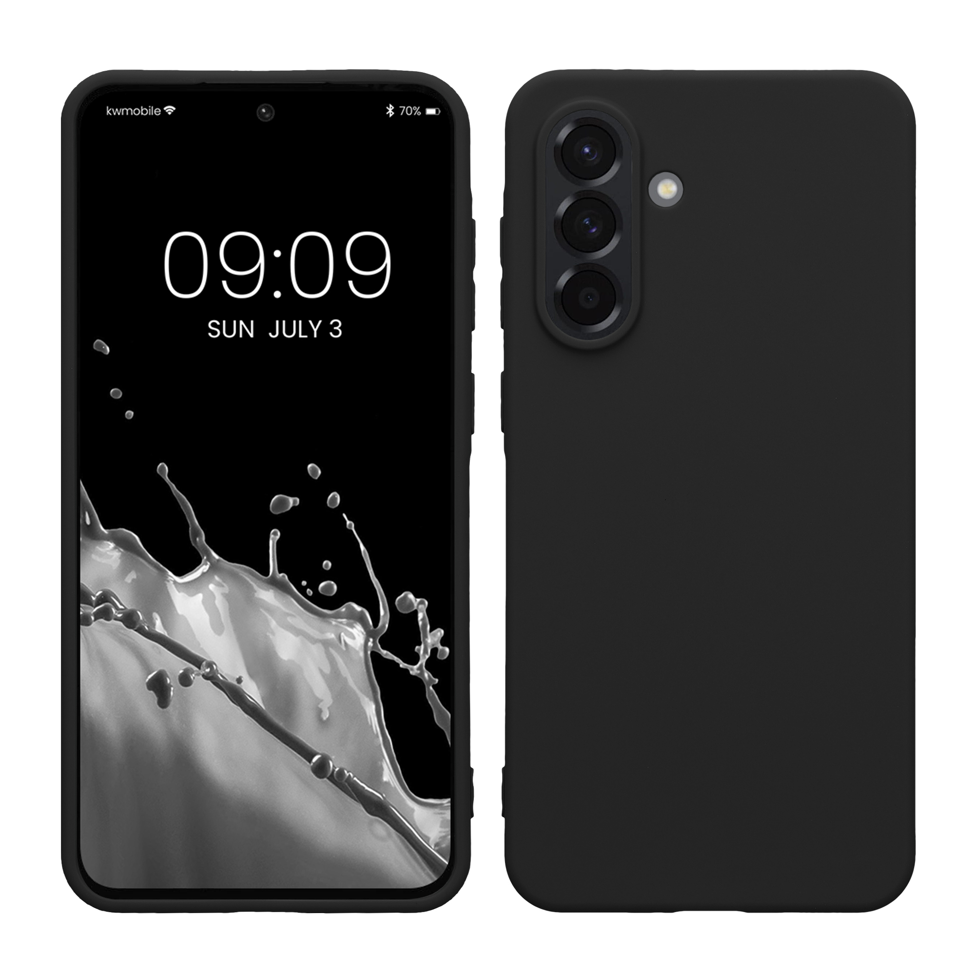 Kryt na mobil Samsung Galaxy A36 5G kwmobile TPU Černá